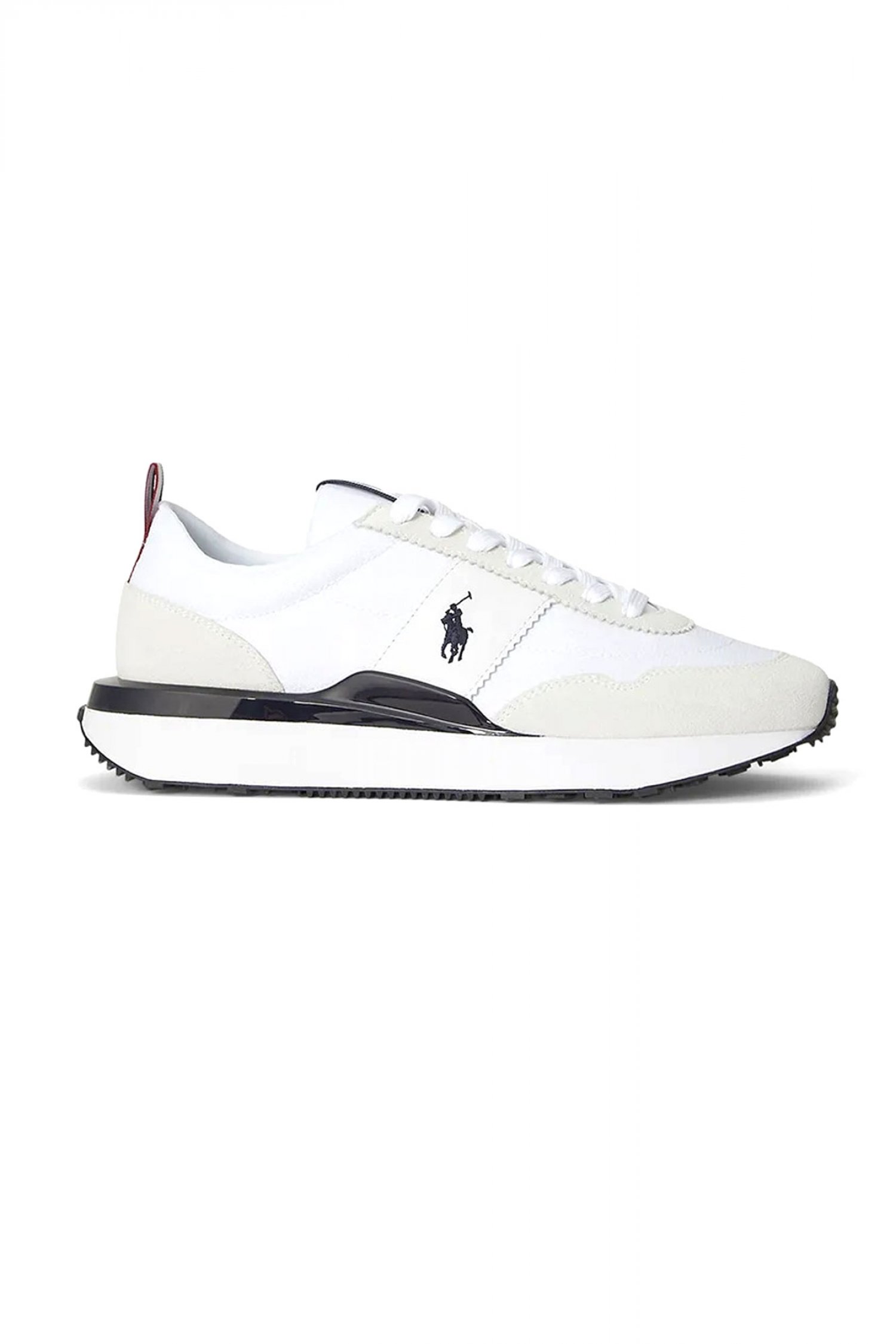 RALPH LAUREN ΠΑΠΟΥΤΣΙΑ SNEAKERS TRAIN 89 RIB-SK-LTL TRPL ΛΕΥΚΟ-ΜΠΛΕ