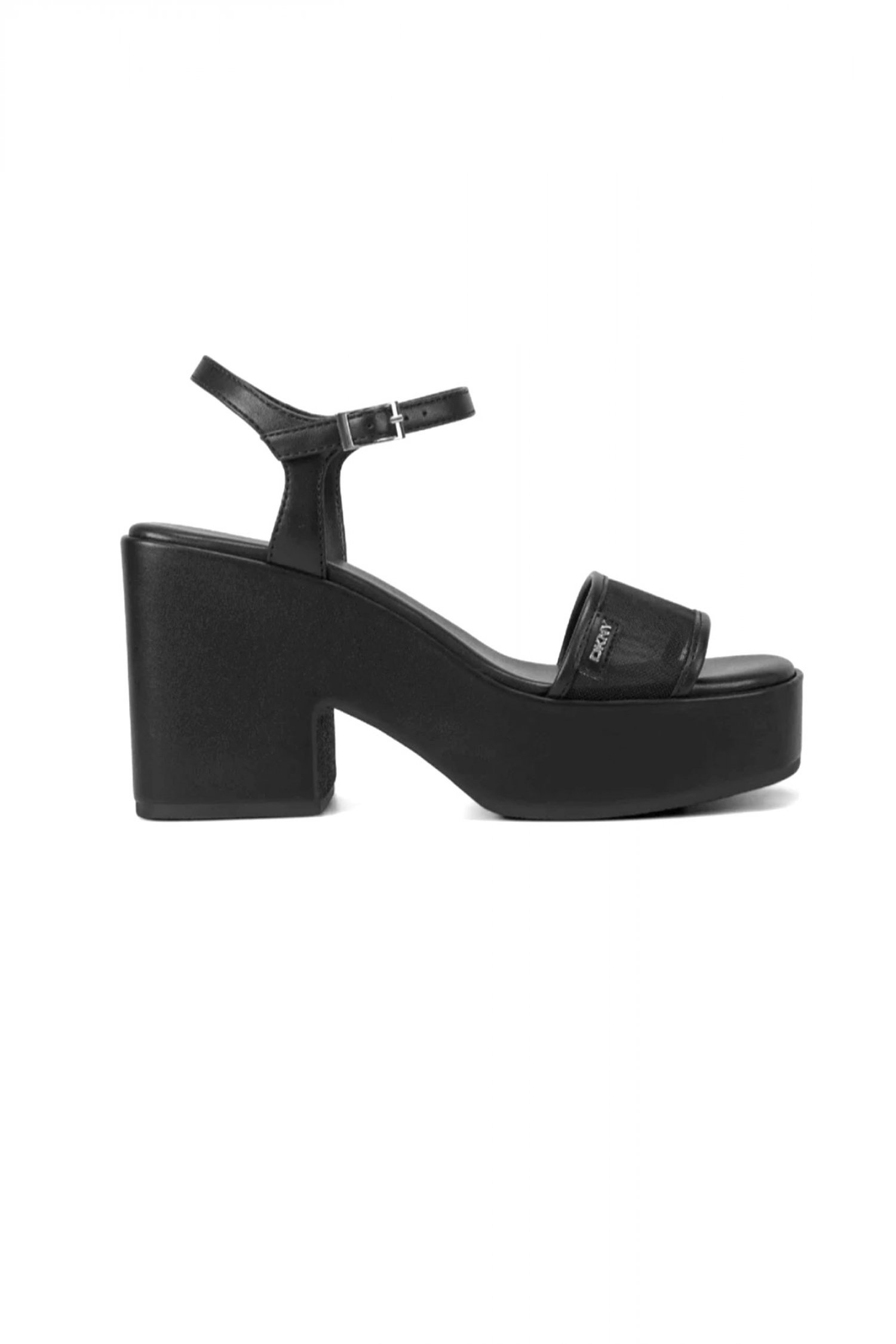 DKNY ΠΑΠΟΥΤΣΙΑ ΠΕΔΙΛΑ MAVELLE PLATFORM S ΜΑΥΡΟ