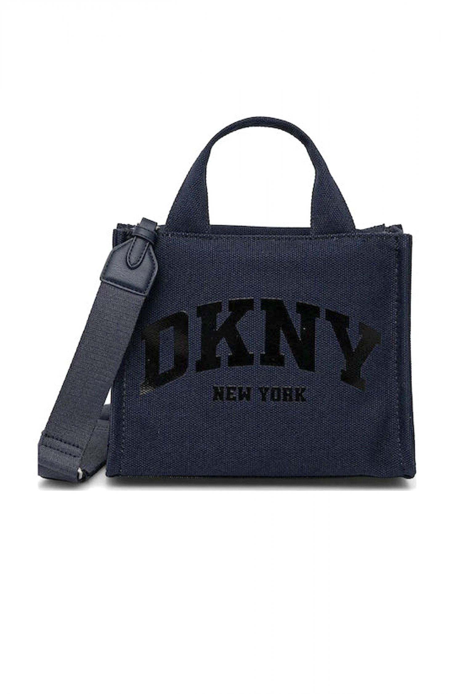 DKNY ΤΣΑΝΤΑ ΧΕΙΡΟΣ/CROSSBODY TOTE LOGO ΜΠΛΕ