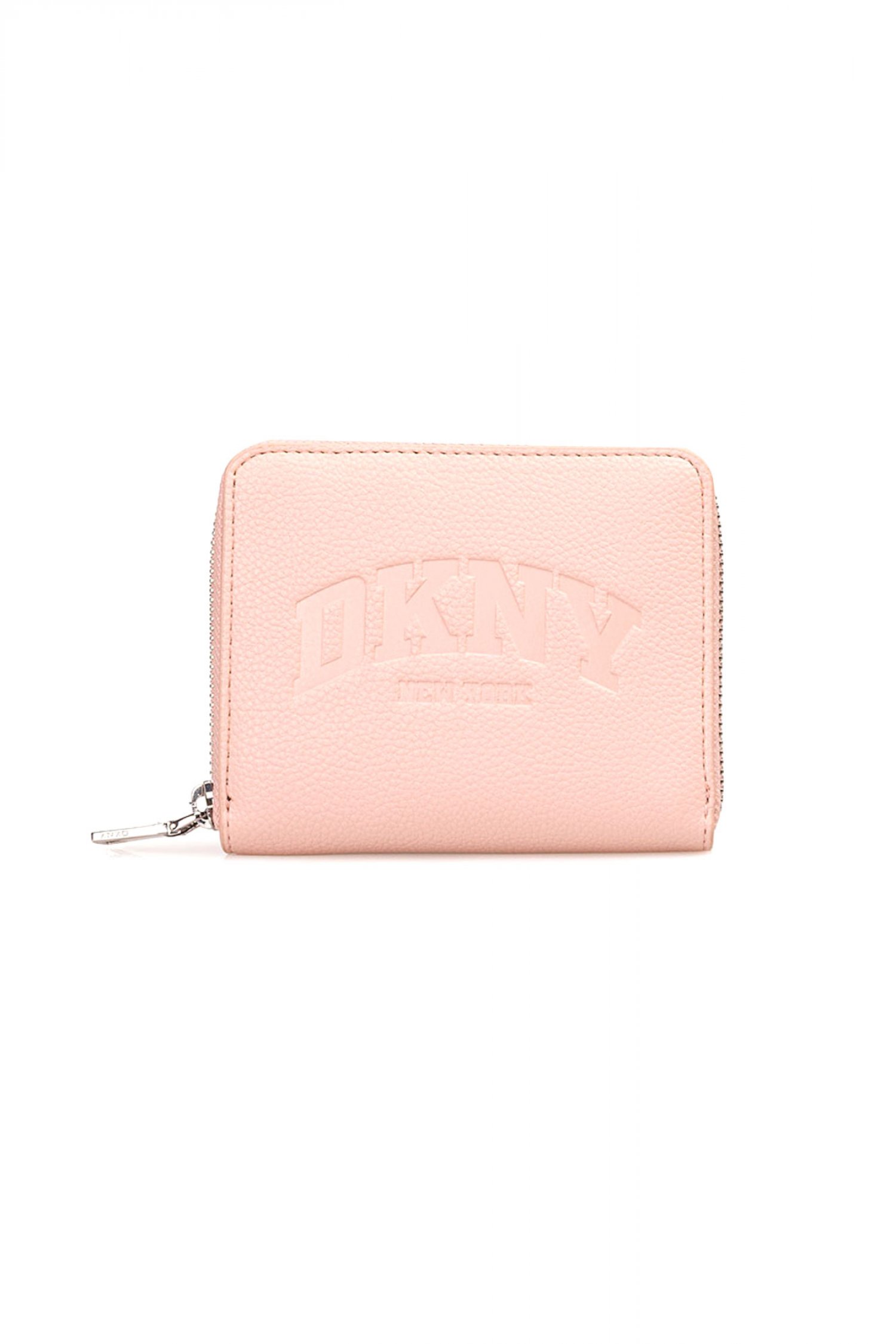 DKNY ΠΟΡΤΟΦΟΛΙ HADLEE SM ZIP AROUND LOGO ΣΟΜΟΝ
