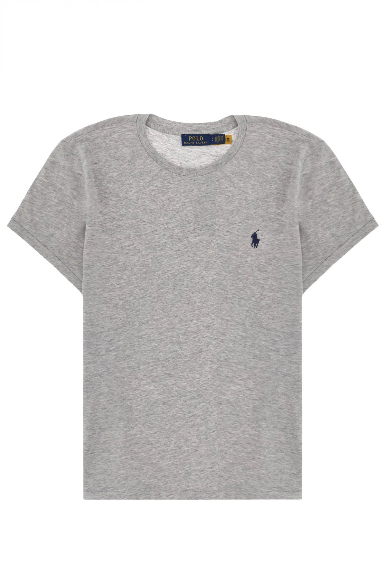 Ralph Lauren RALPH LAUREN T-SHIRT W BSR LOGO ΓΚΡΙ
