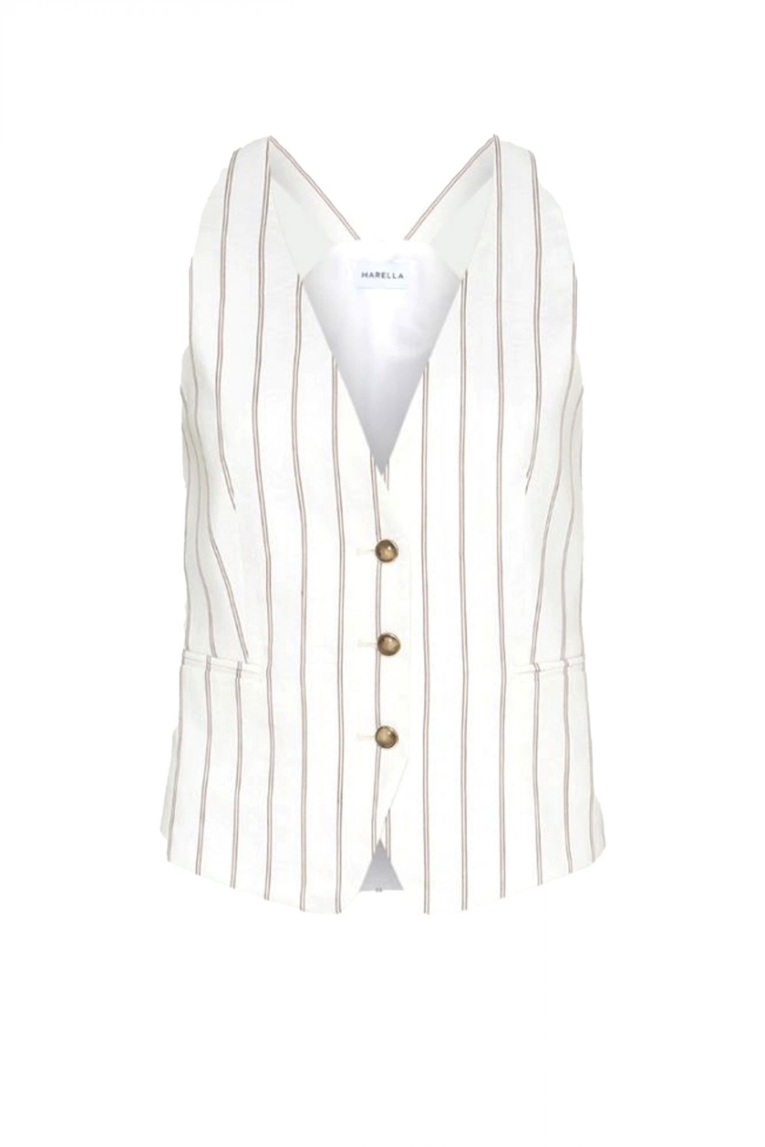 MARELLA MARELLA ΓΙΛΕΚΟ ΡΙΓΕ MLLTESO ΕΚΡΟΥ-ΚΑΦΕ