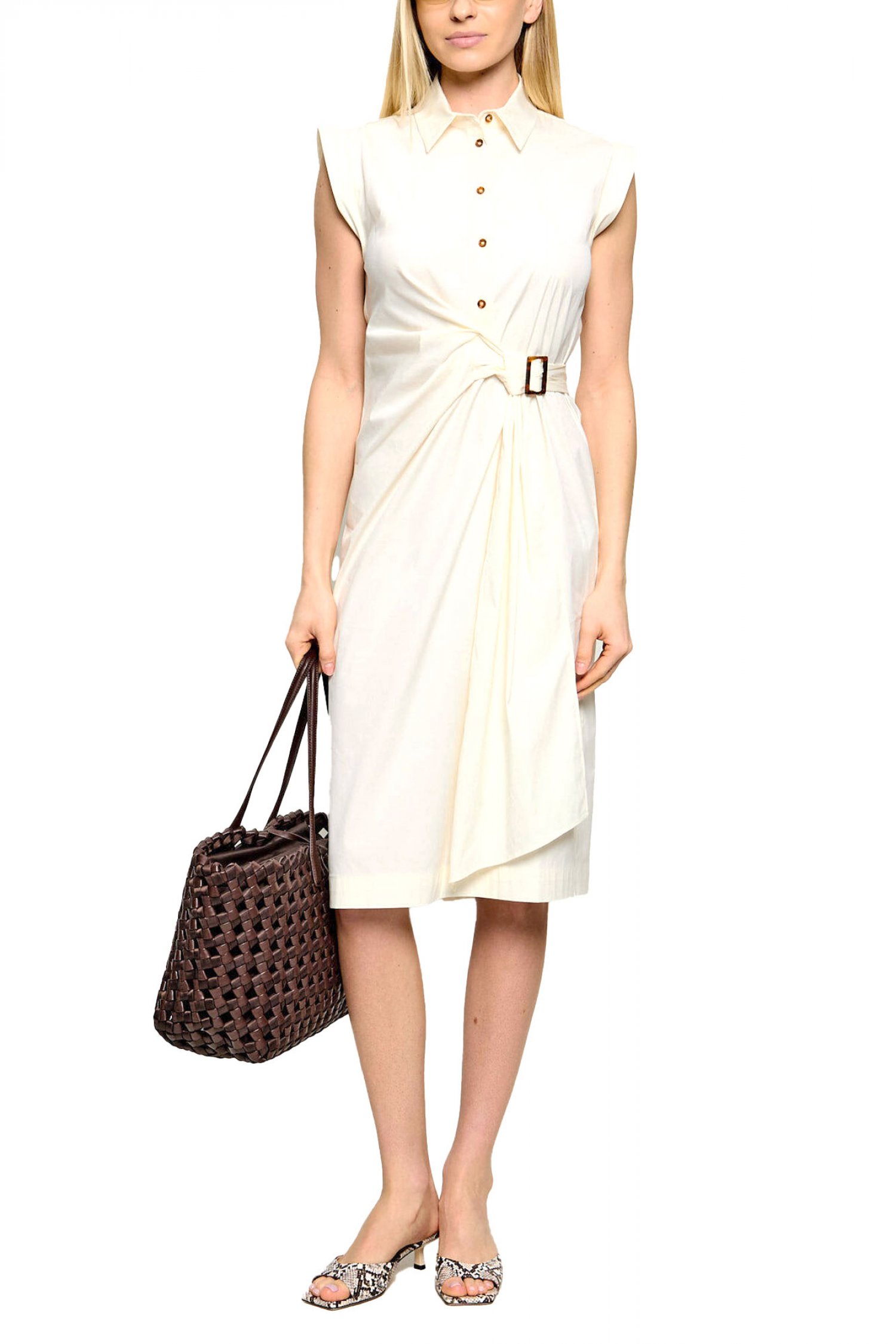 MARELLA MARELLA ΦΟΡΕΜΑ MIDI MLLGOCCE ΚΟΥΜΠΙΑ ΑΝΟΙΓΜΑ ΚΑΤΩ ΣΟΜΟΝ