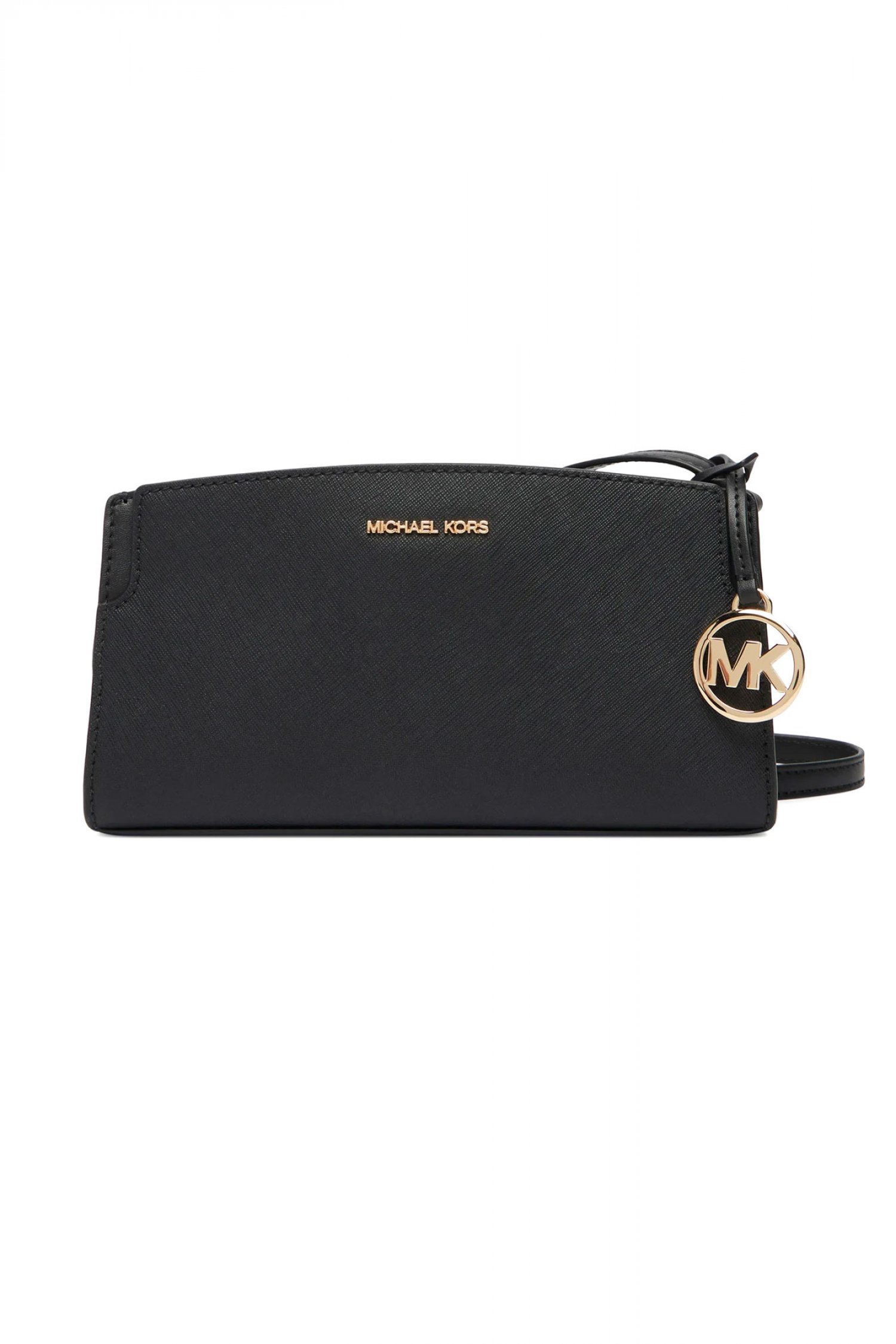 Michael Kors MICHAEL KORS ΤΣΑΝΤΑΚΙ CROSSBODY/ΩΜΟΥ BECCA ΜΕΤΑΛΛΙΚΟ LOGO MAYΡΟ