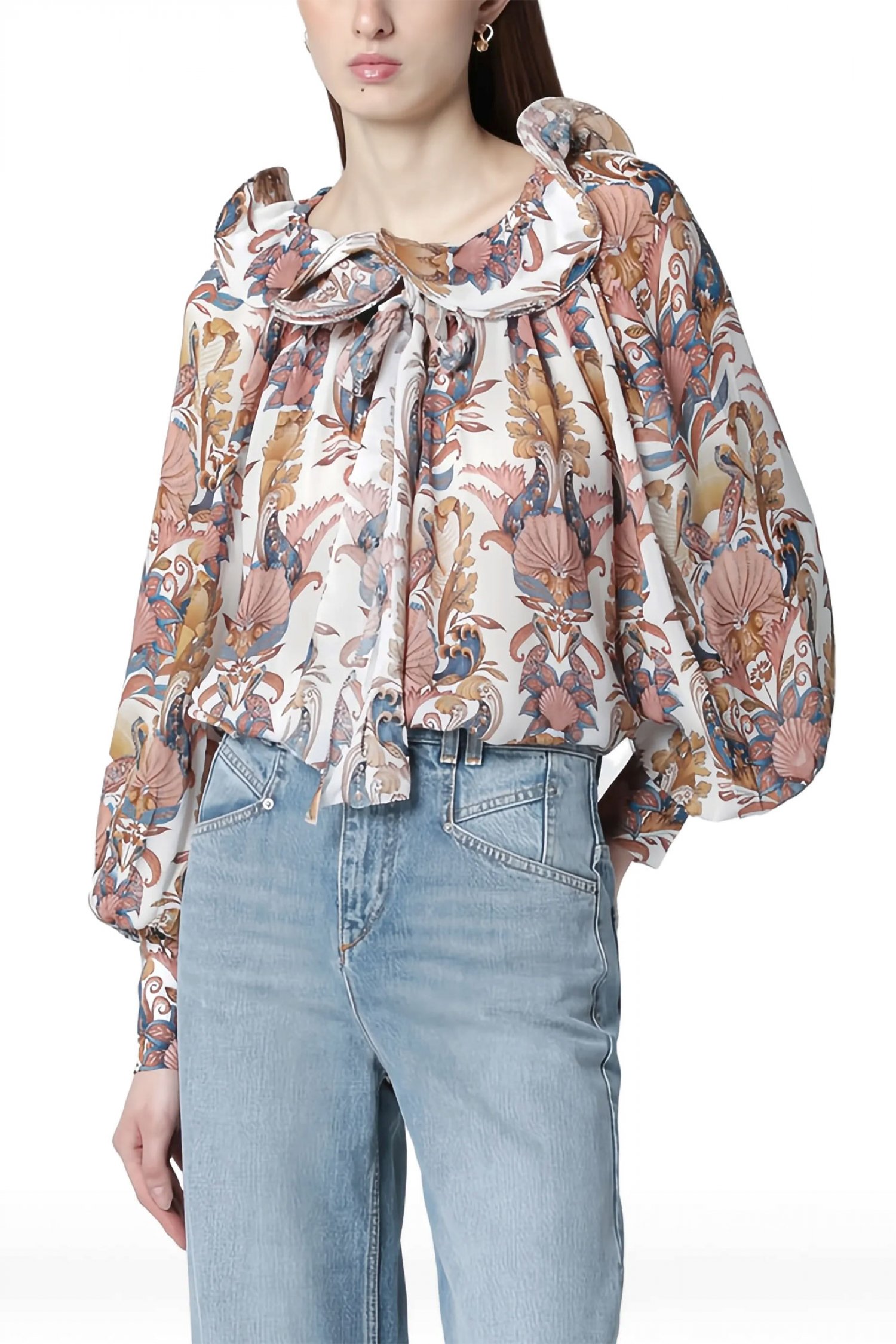 FARM RIO FARM RIO ΜΠΛΟΥΖΑ SEA GARDEN ΕΚΡΟΥ-ΚΑΦΕ