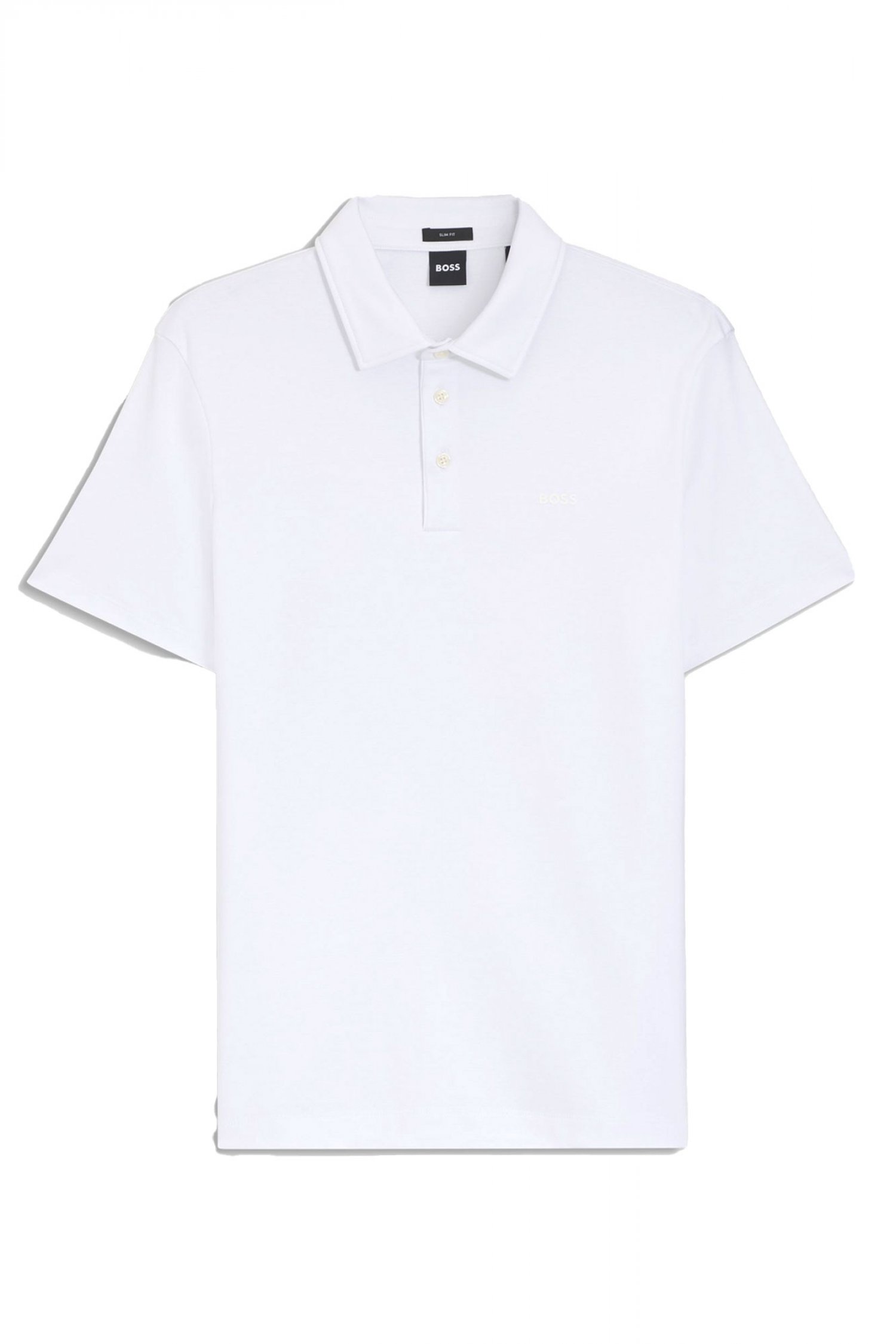 BOSS POLO SLIM FIT PALOSH 30 ΛΕΥΚΟ