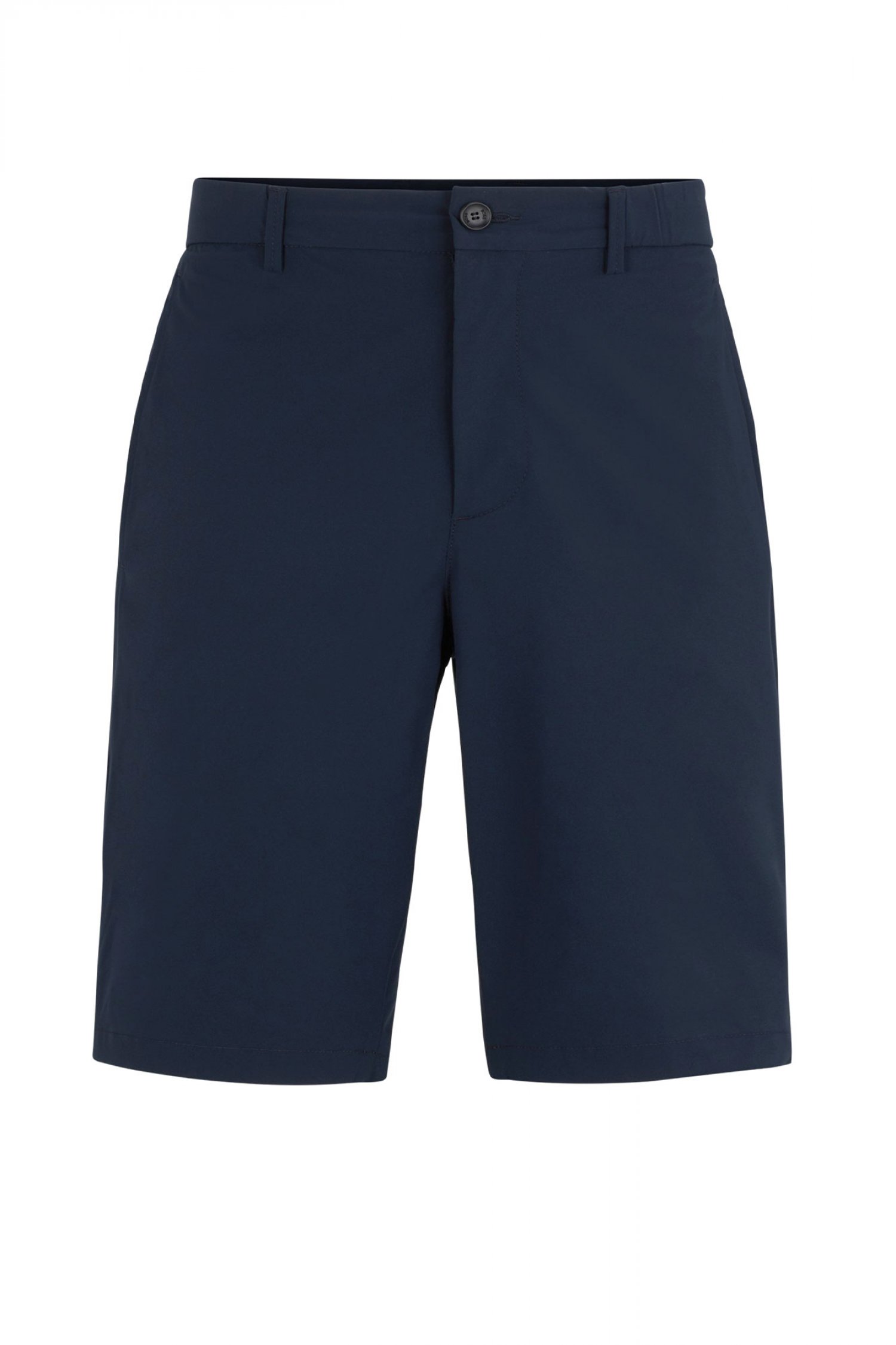 BOSS ATHLEISURE ΒΕΡΜΟΥΔΑ CHINO SLIM FIT S_SPEEDFLEX ΜΠΛΕ