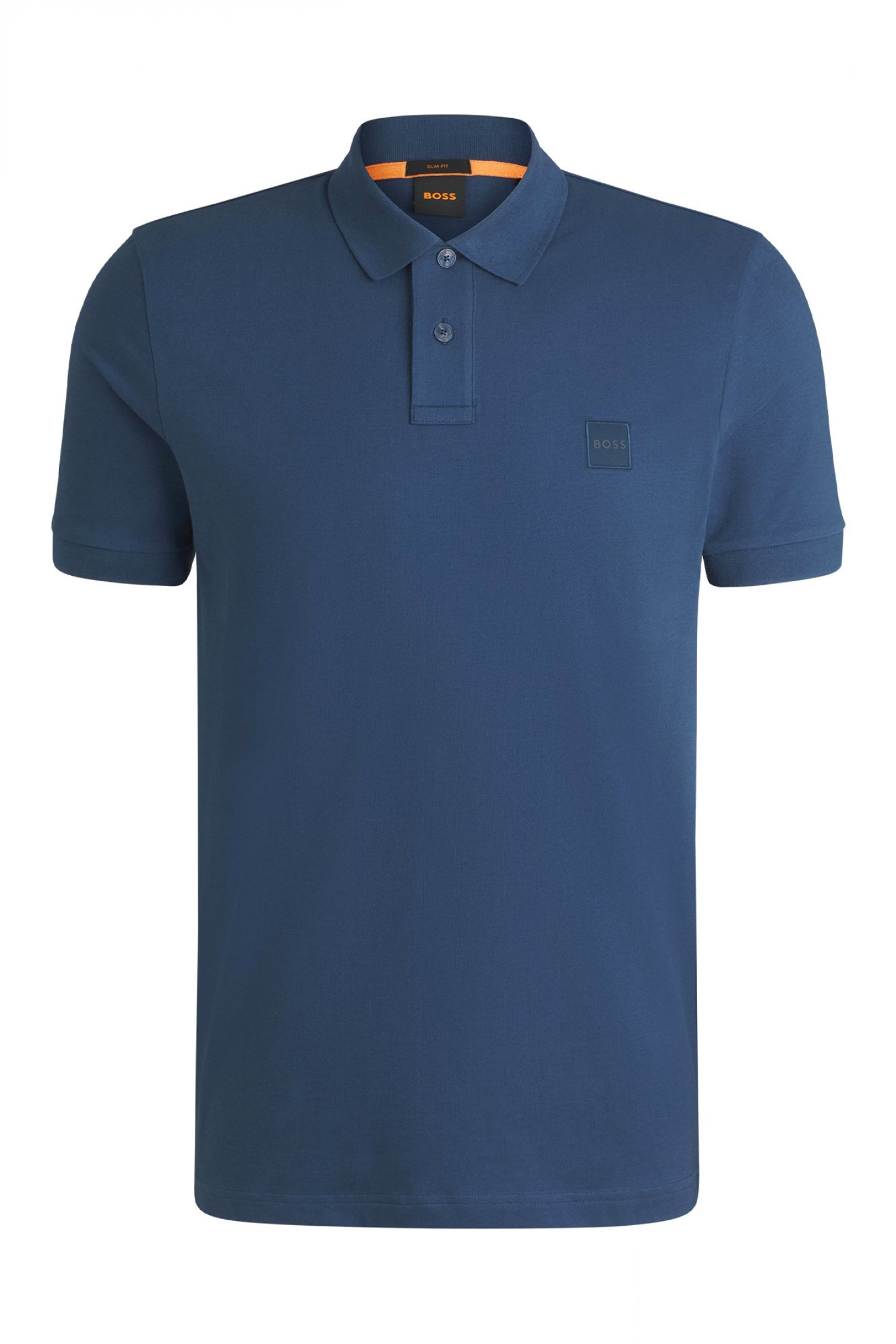 BOSS CASUAL POLO SLIM FIT PASSENGER ΡΑΦ ΜΠΛΕ