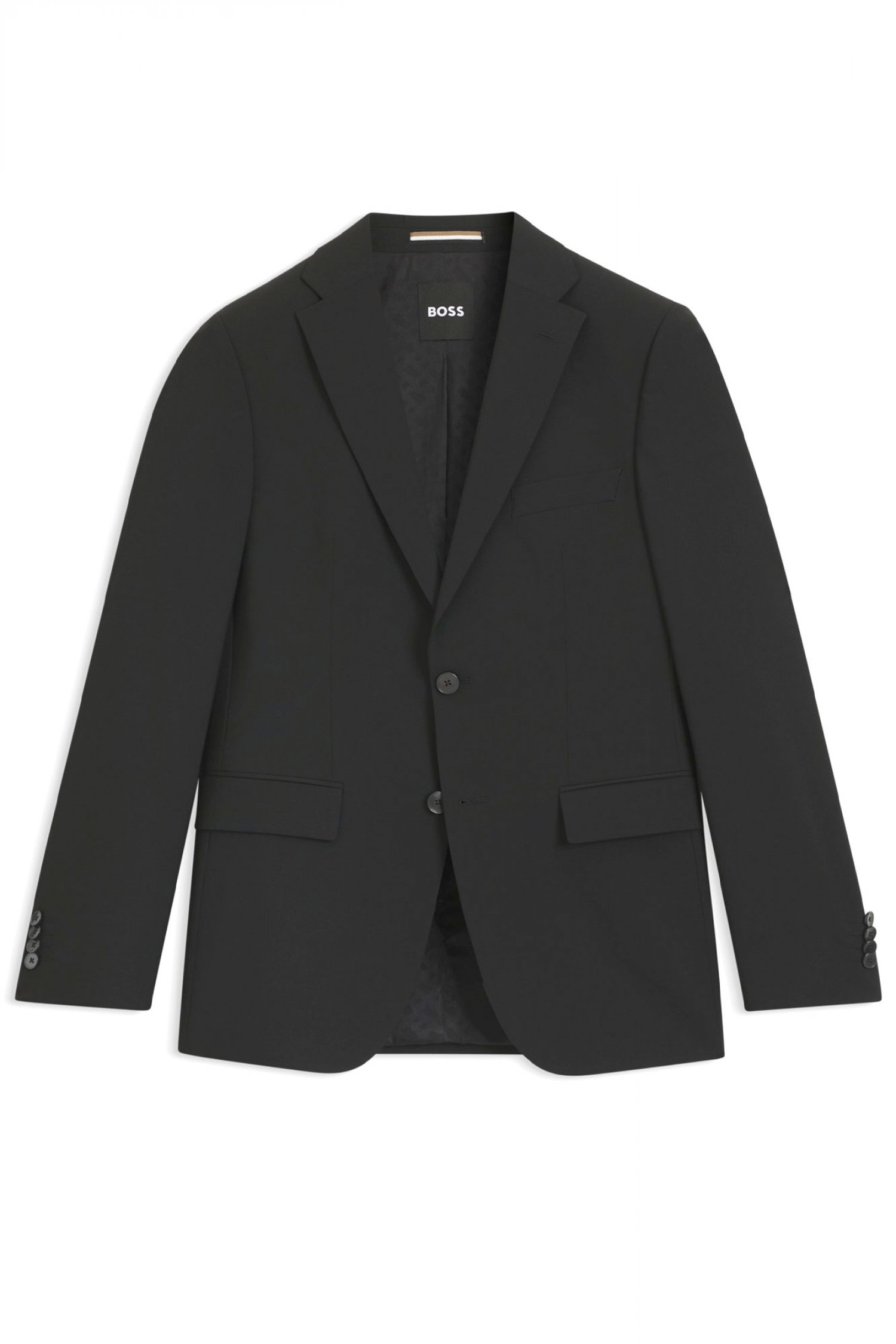 BOSS ΣΑΚΑΚΙ ΚΟΥΣΤΟΥΜΙΟΥ SLIM FIT H-HARVEY-MM-C-NF ΜΑΥΡΟ