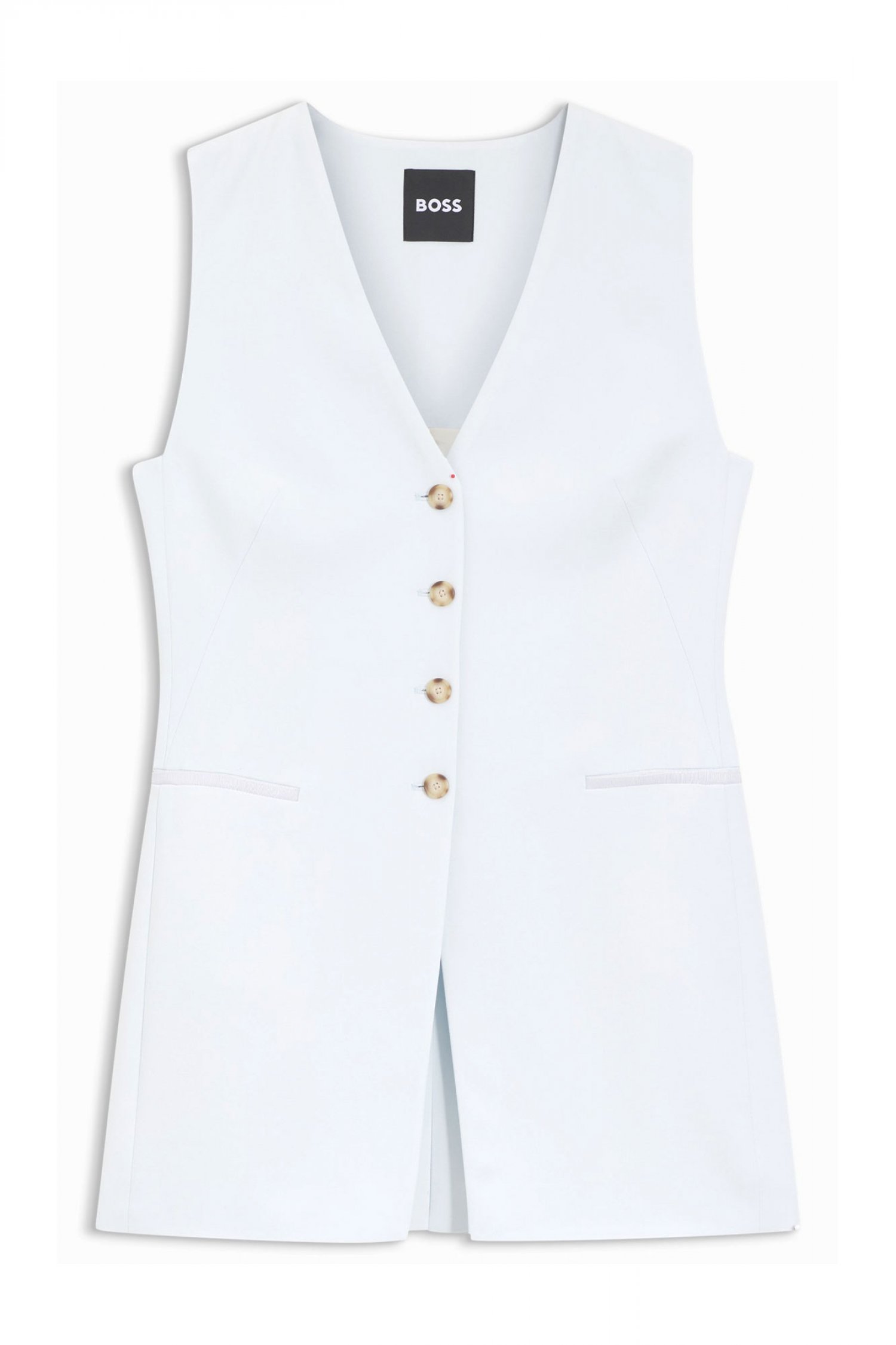 BOSS BOSS ΓΙΛΕΚΟ JULINIAL SLIM FIT ΑΝΟΙΧΤΟ ΓΑΛΑΖΙΟ