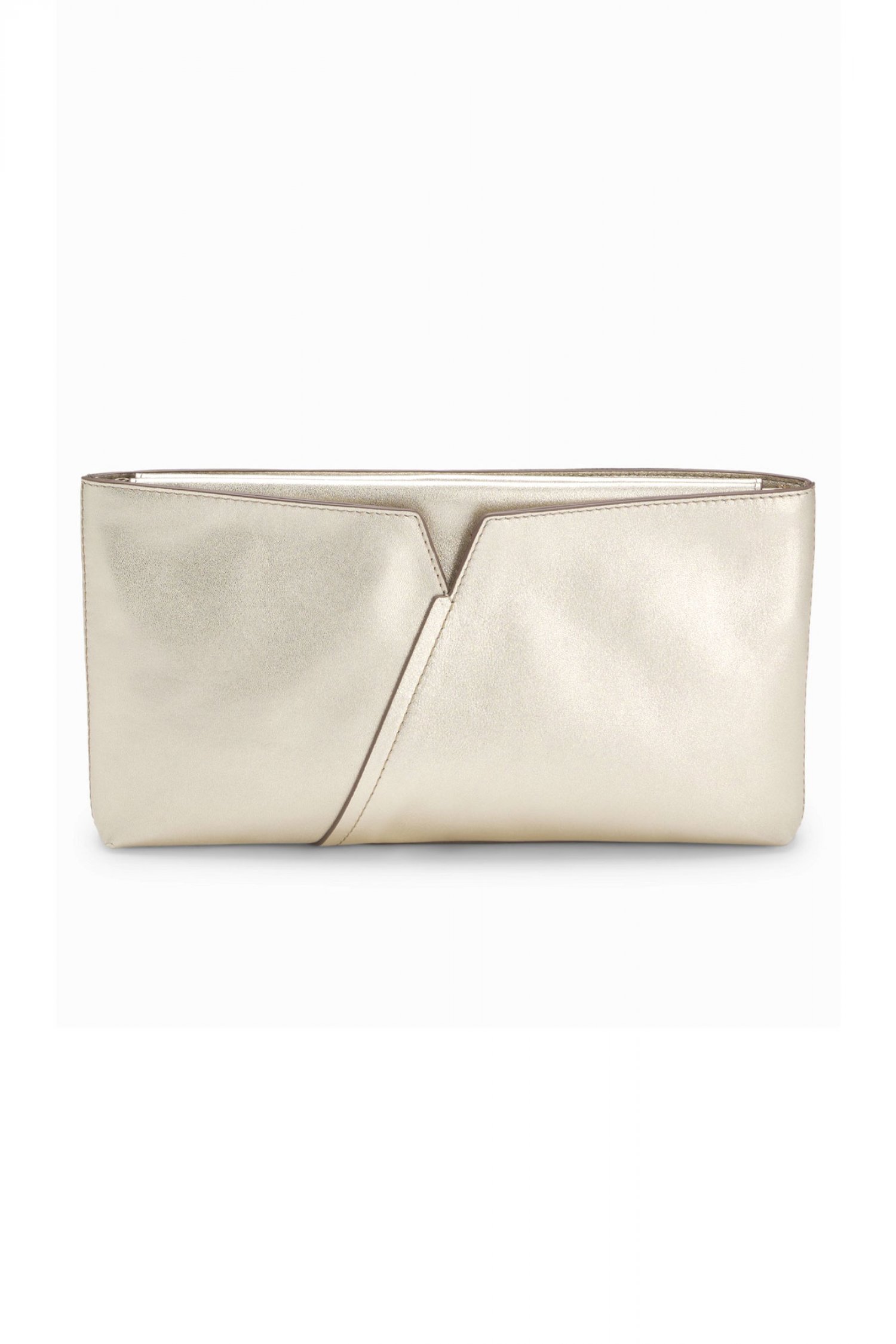 Boss BOSS ΤΣΑΝΤΑ ΦΑΚΕΛΟΣ/CROSSBODY ΔΕΡΜΑ REVERS CLUTCH L ΧΡΥΣΟ