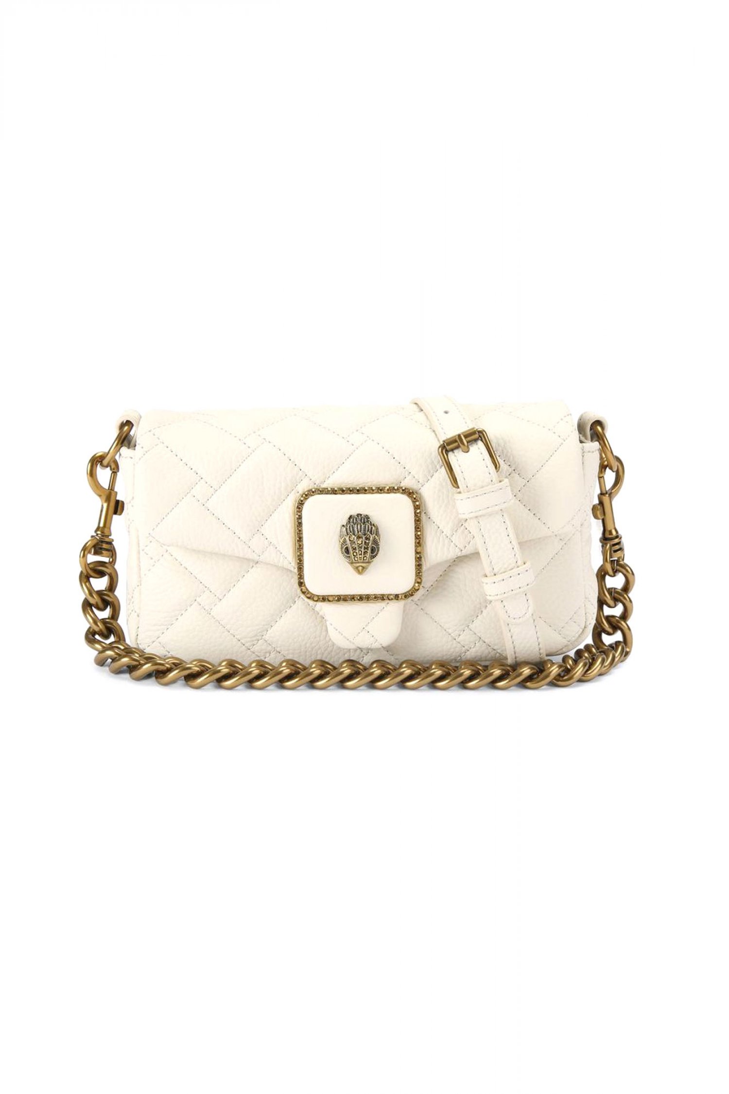 KURT GEIGER ΤΣΑΝΤΑΚΙ CROSSBODY/ΩΜΟΥ ΜΙΝΙ PIMLICO BAG ST ΚΑΠΙΤΟΝΕ ΑΛΥΣΙΔΑ LOGO MΠΕΖ