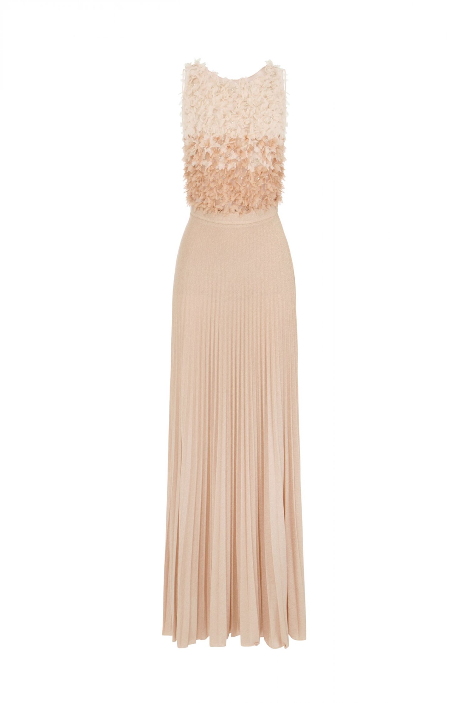 ELISABETTA FRANCHI ΦΟΡΕΜΑ MIDI RED CARPET ΑΝΟΙΧΤΗ ΠΛΑΤΗ ΠΛΙΣΕ ΑΝΟΙΓΜΑ ΚΑΤΩ ΣΟΜΟΝ