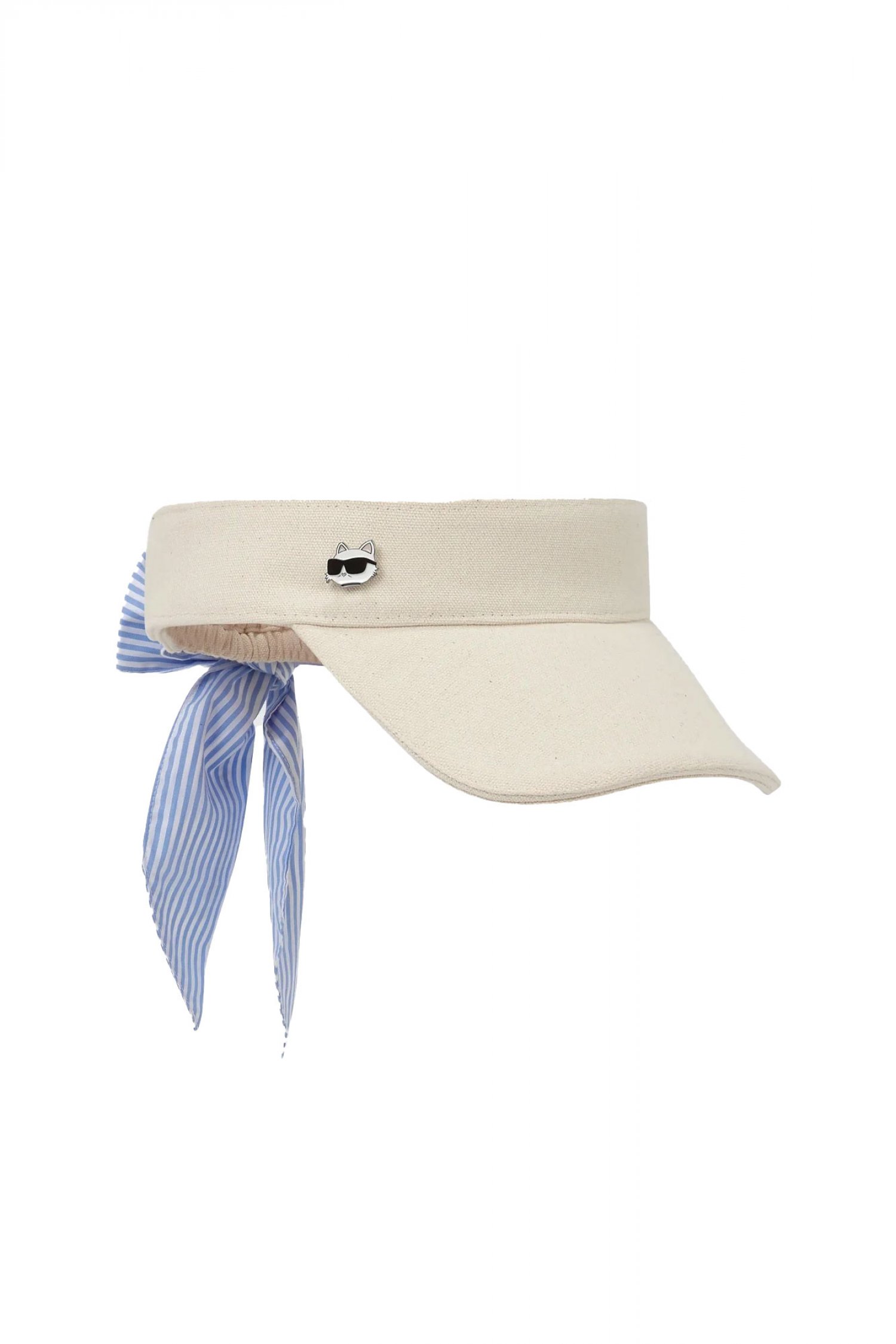 Karl Lagerfeld KARL LAGERFELD ΚΑΠΕΛΟ IKON TIE VISOR ΔΕΣΙΜΟ ΚΟΡΔΕΛΑ ΠΙΣΩ ΕΚΡΟΥ