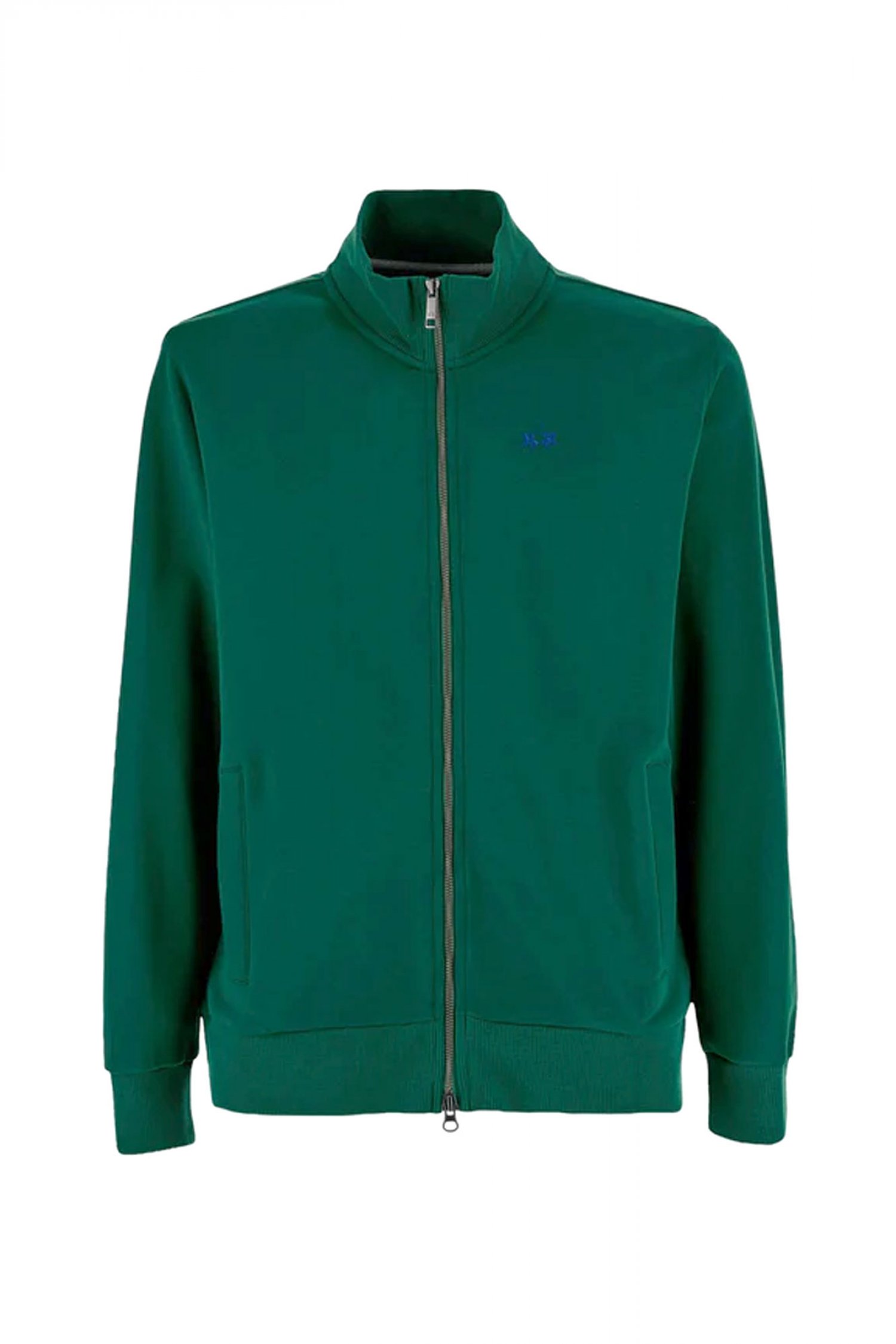 LA MARTINA ΦΟΥΤΕΡ FULLZIP LOGO ΠΡΑΣΙΝΟ