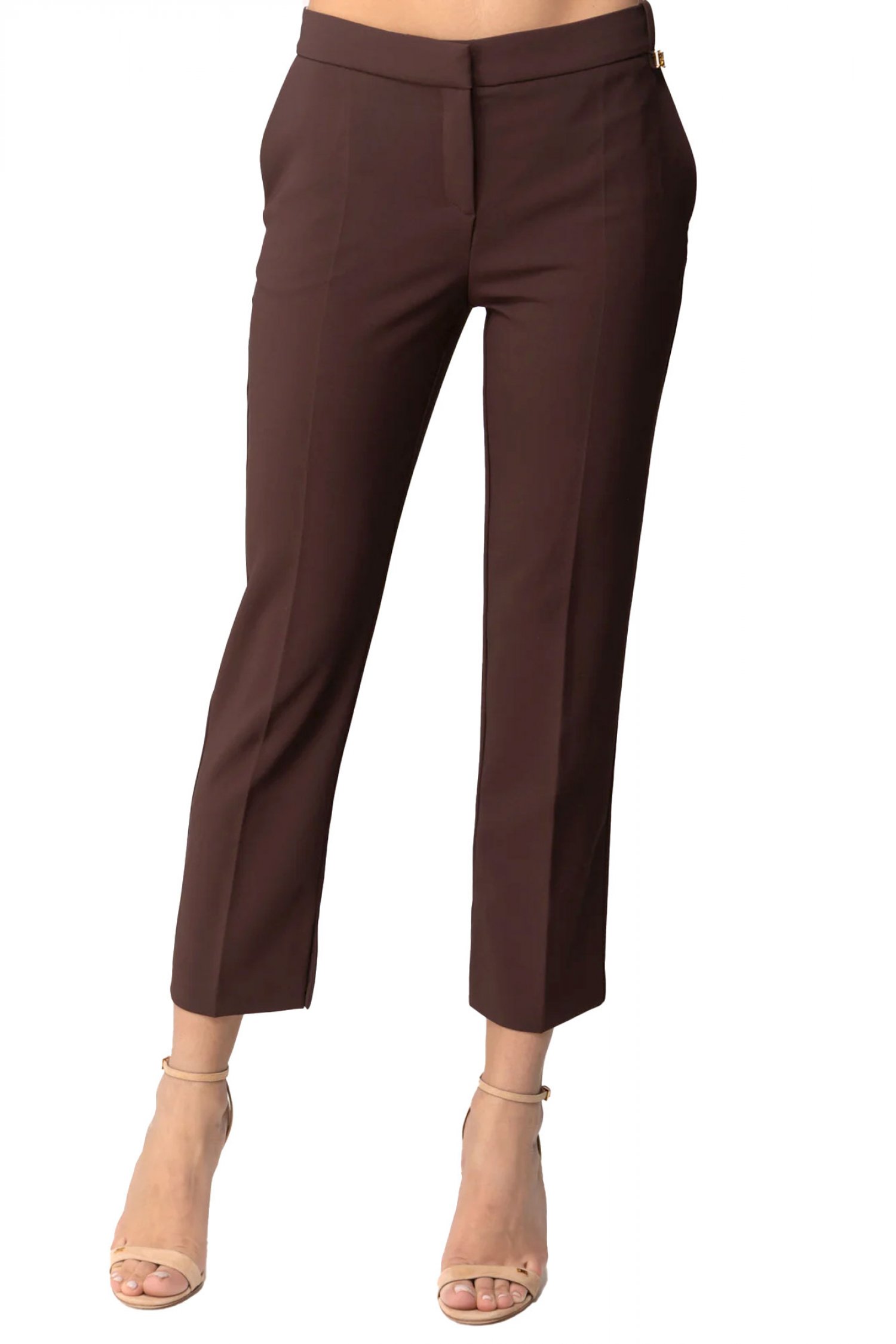 ELISABETTA FRANCHI ΠΑΝΤΕΛΟΝΙ CHINO ΑΝΟΙΓΜΑ ΚΑΤΩ ΚΑΦΕ