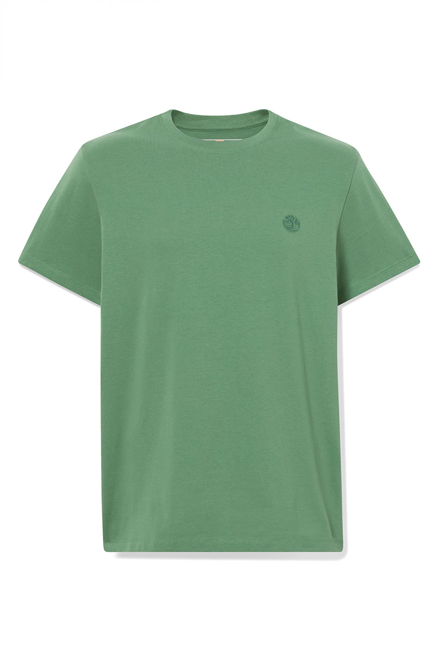 TIMBERLAND T-SHIRT CREW NECK DUN-RIVER SLIM FIT ΠΡΑΣΙΝΟ