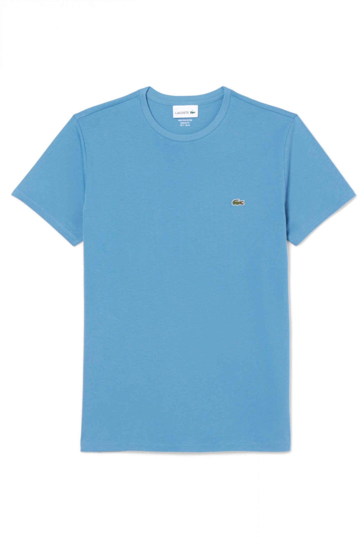LACOSTE T-SHIRT LOGO REGULAR FIT ΡΑΦ ΜΠΛΕ
