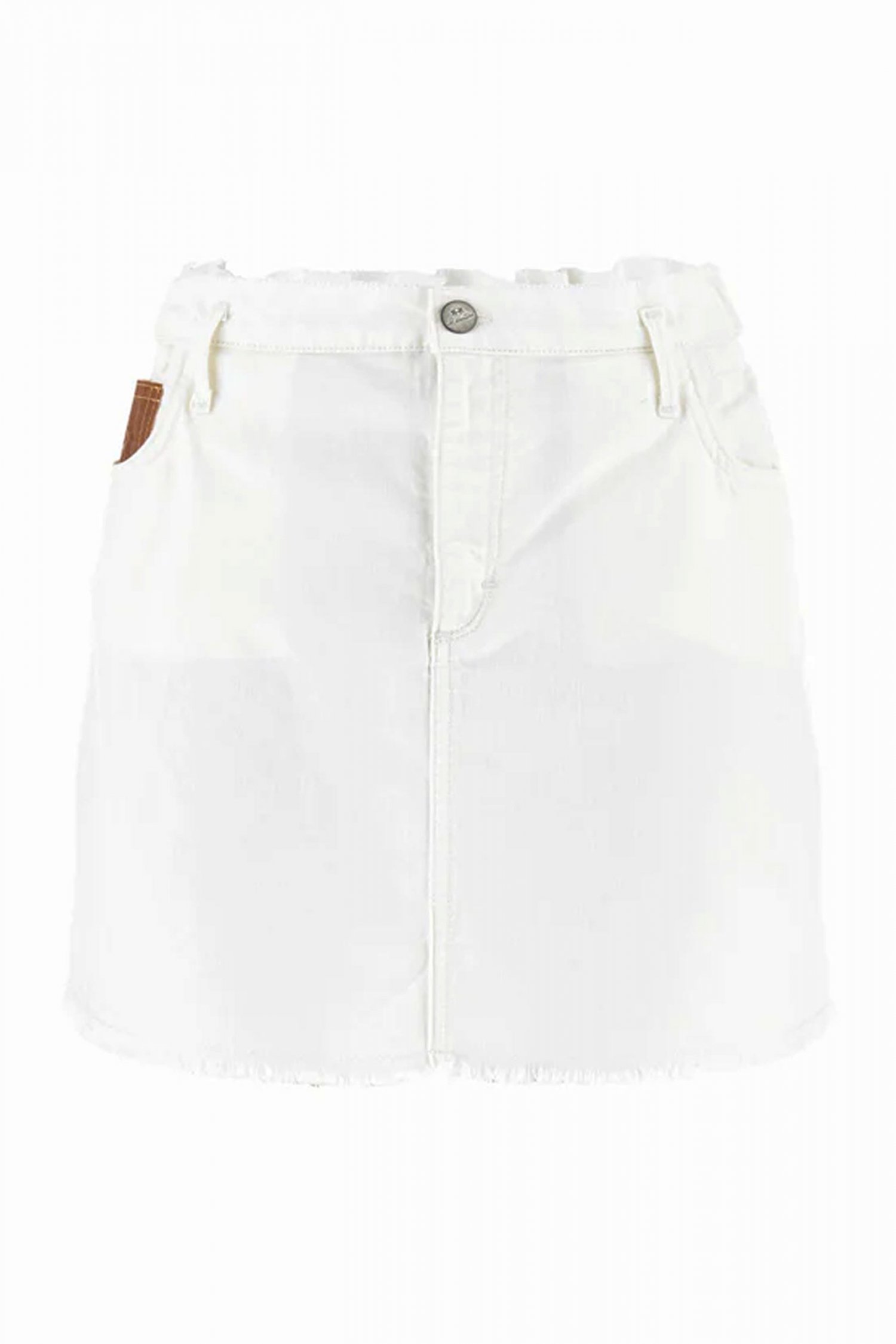 LA MARTINA LA MARTINA ΦΟΥΣΤΑ MINI ΛΑΣΤΙΧΟ ΠΙΣΩ ΤΣΕΠΕΣ ΕΚΡΟΥ