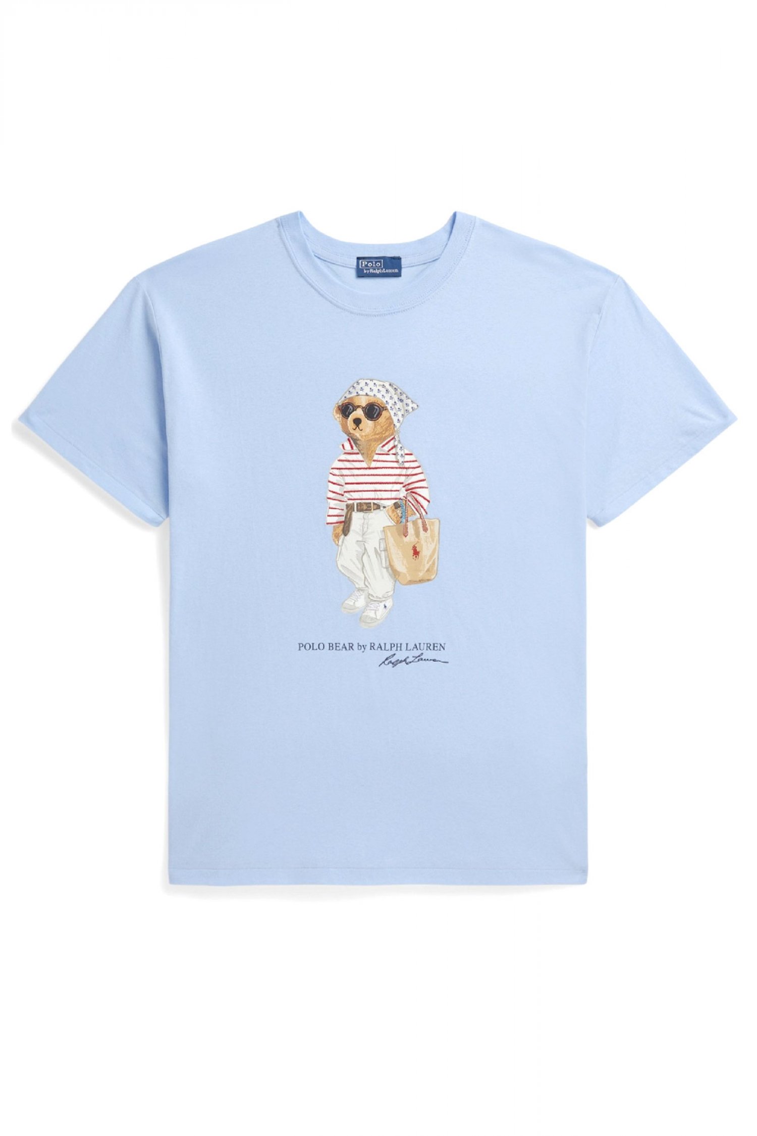 Ralph Lauren RALPH LAUREN T-SHIRT CLASSICS LOGO BEAR ΣΙΕΛ