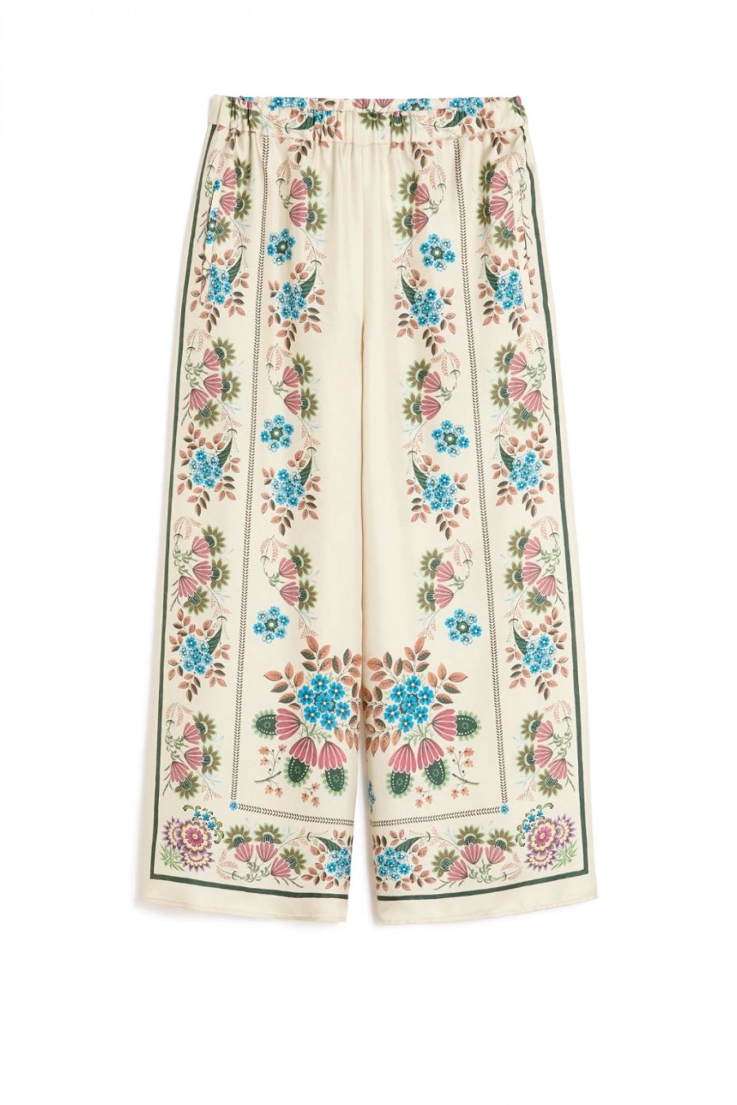 MAX MARA WEEKEND ΠΑΝΤΕΛΟΝΑ WKDSNACK FLORAL ΜΠΕΖ