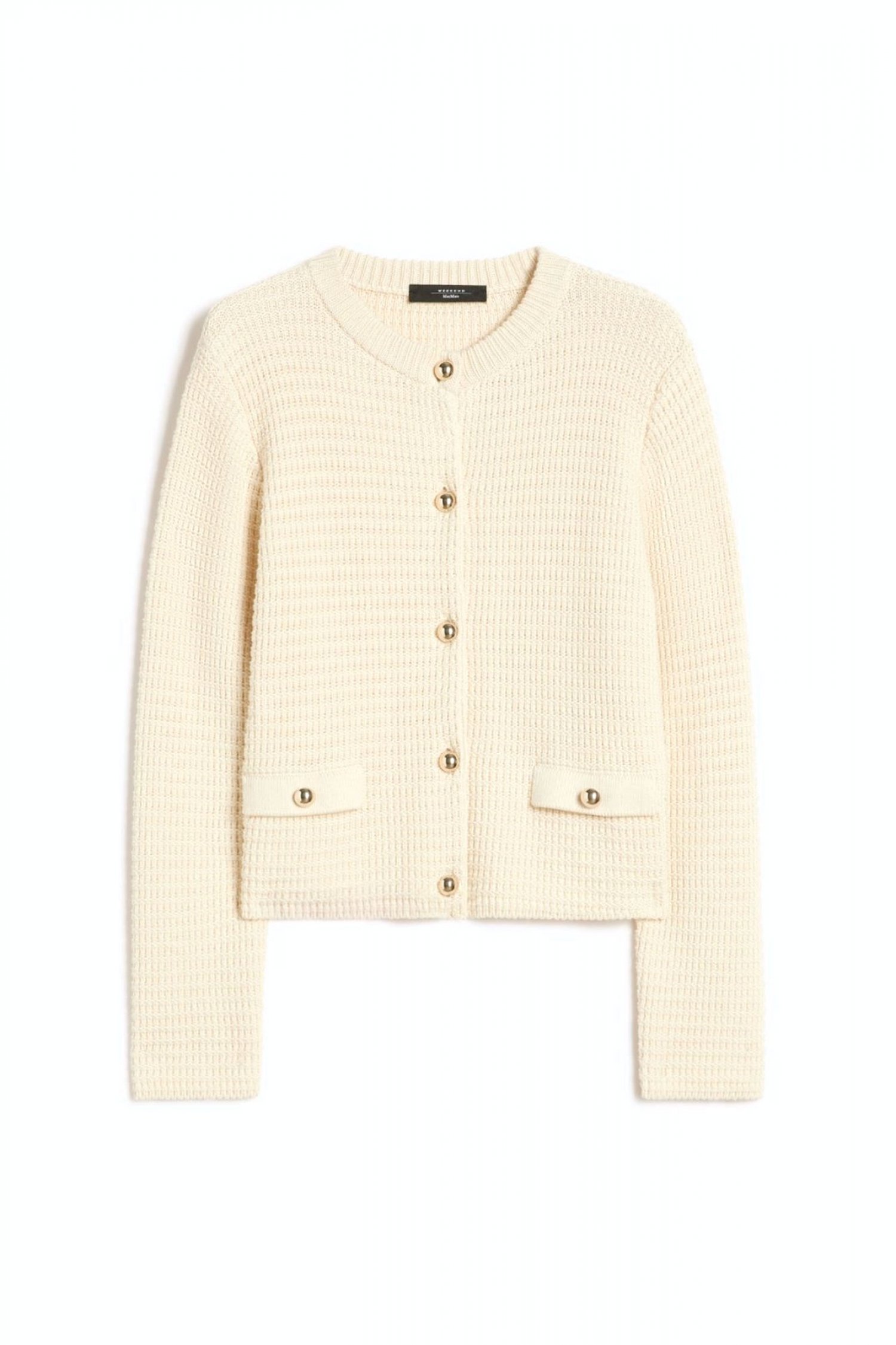 MaxMara WEEKEND MAX MARA WEEKEND ΖΑΚΕΤΑ ΠΛΕΚΤΟ WKDVODKA CROPPED ΜΠΕΖ