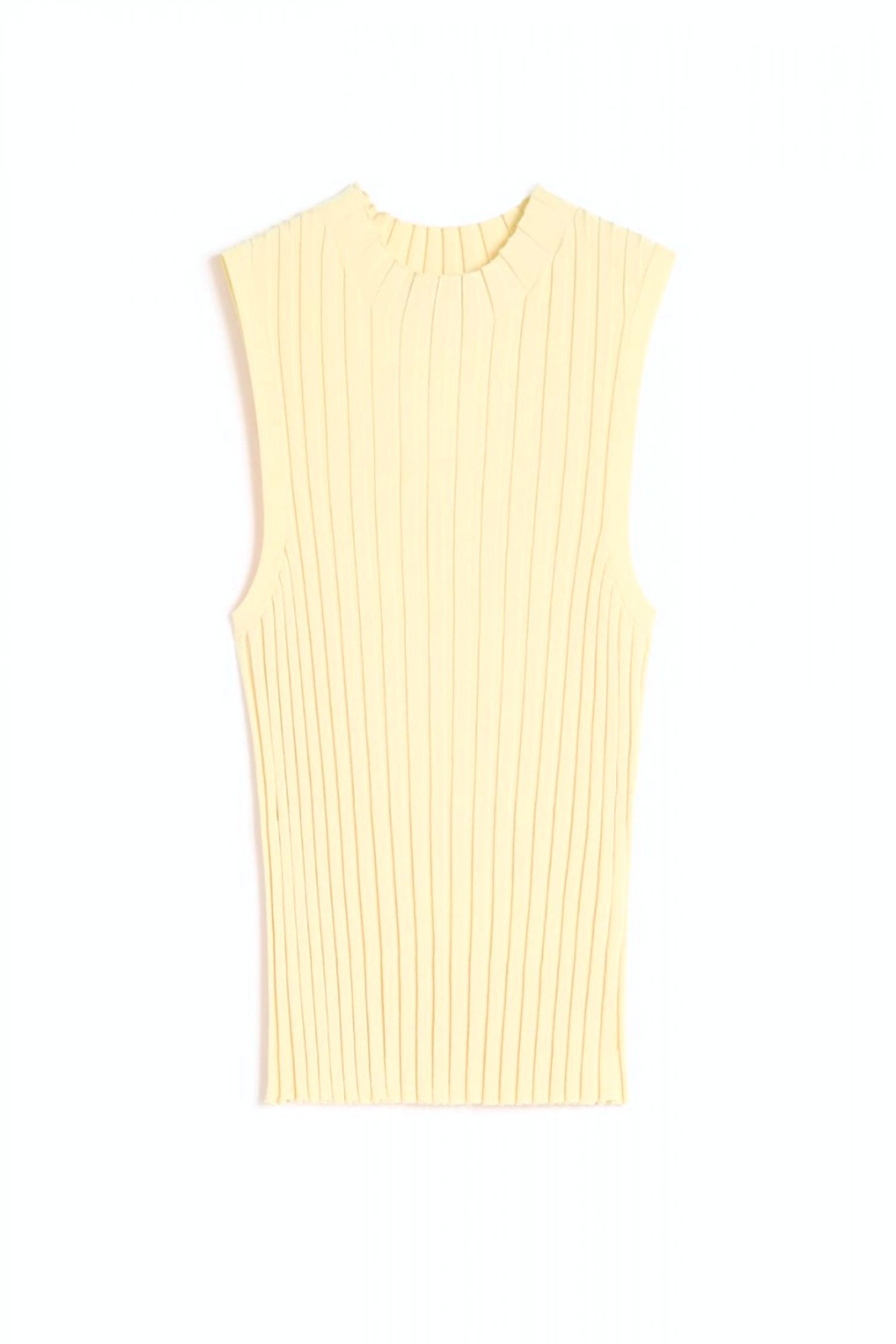 MAX MARA WEEKEND TOP RIBBED ΛΟΥΠΕΤΟ WKDBAUTTA ΑΝΟΙΧΤΟ ΚΙΤΡΙΝΟ
