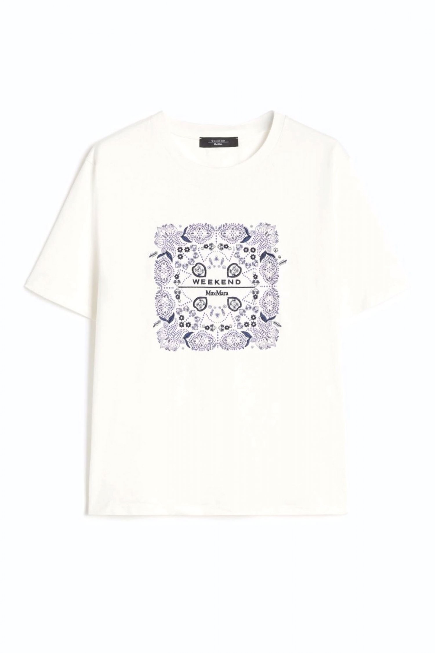 MaxMara WEEKEND MAX MARA WEEKEND T-SHIRT WKDWEST LOGO ΛΕΥΚΟ