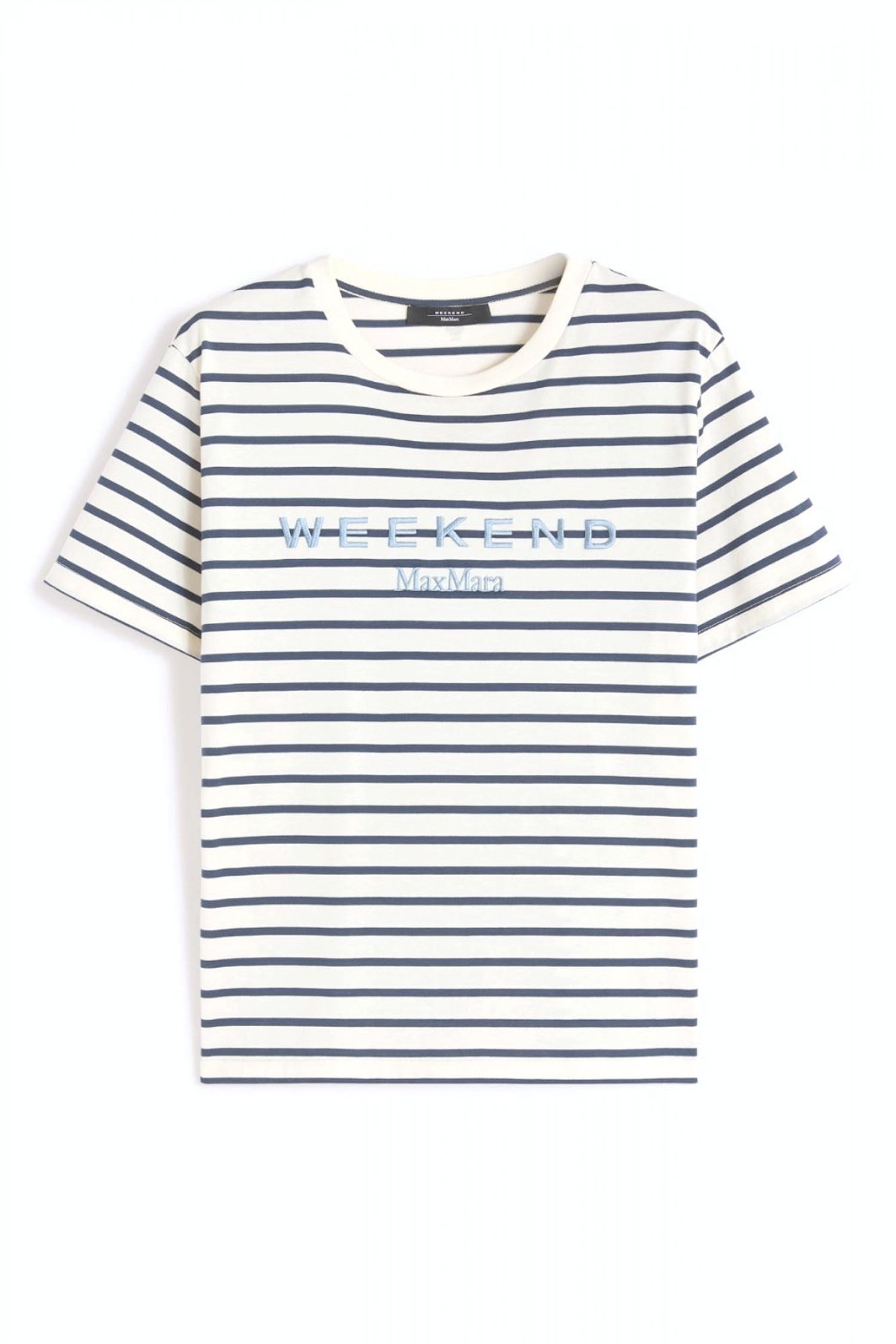 MAX MARA WEEKEND T-SHIRT WKDBORA LOGO ANOIXTO ΚΙΤΡΙΝΟ
