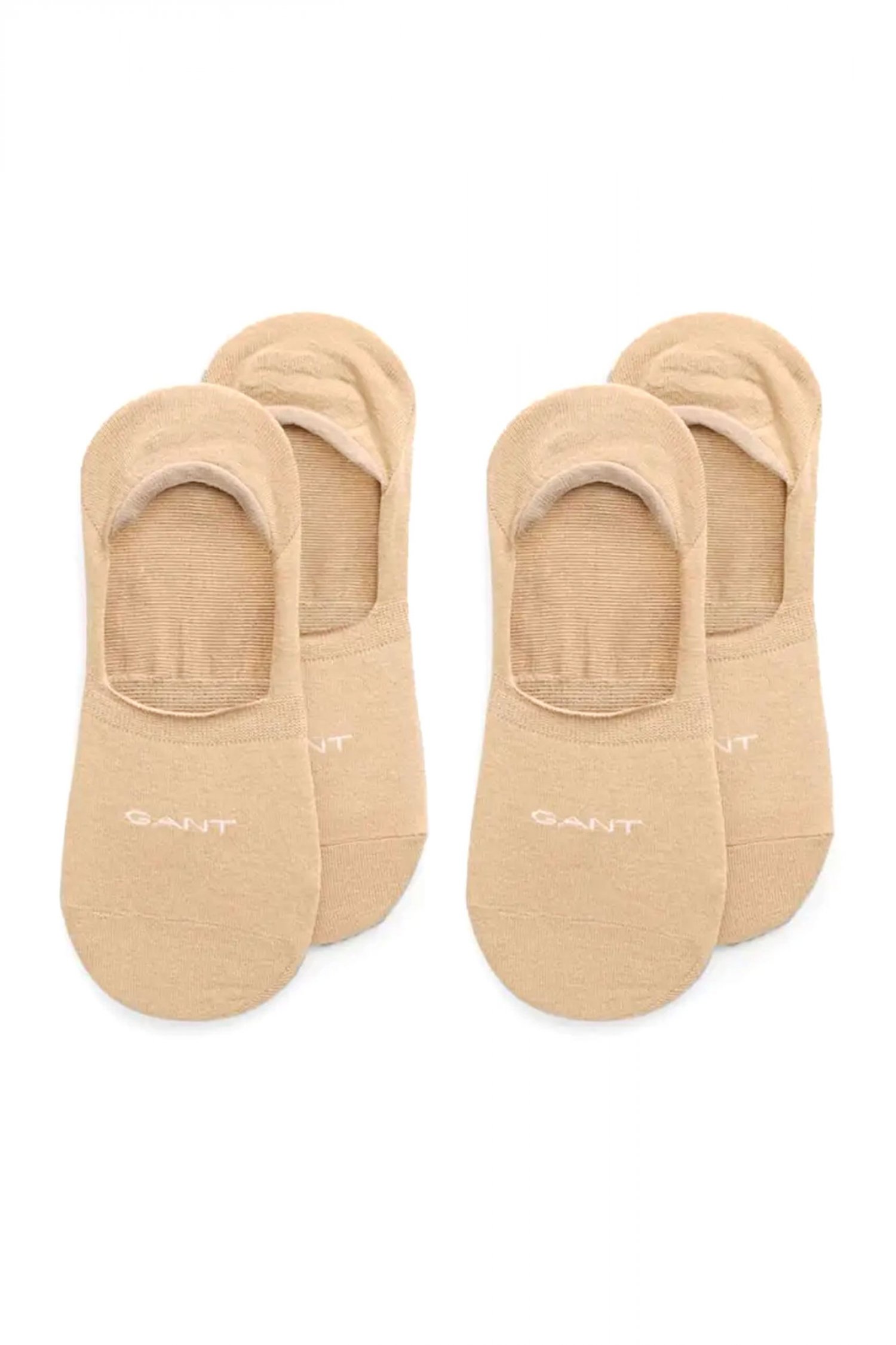 GANT ΚΑΛΤΣΕΣ 2-PACK INVISIBLE SOCKS ΜΠΕΖ