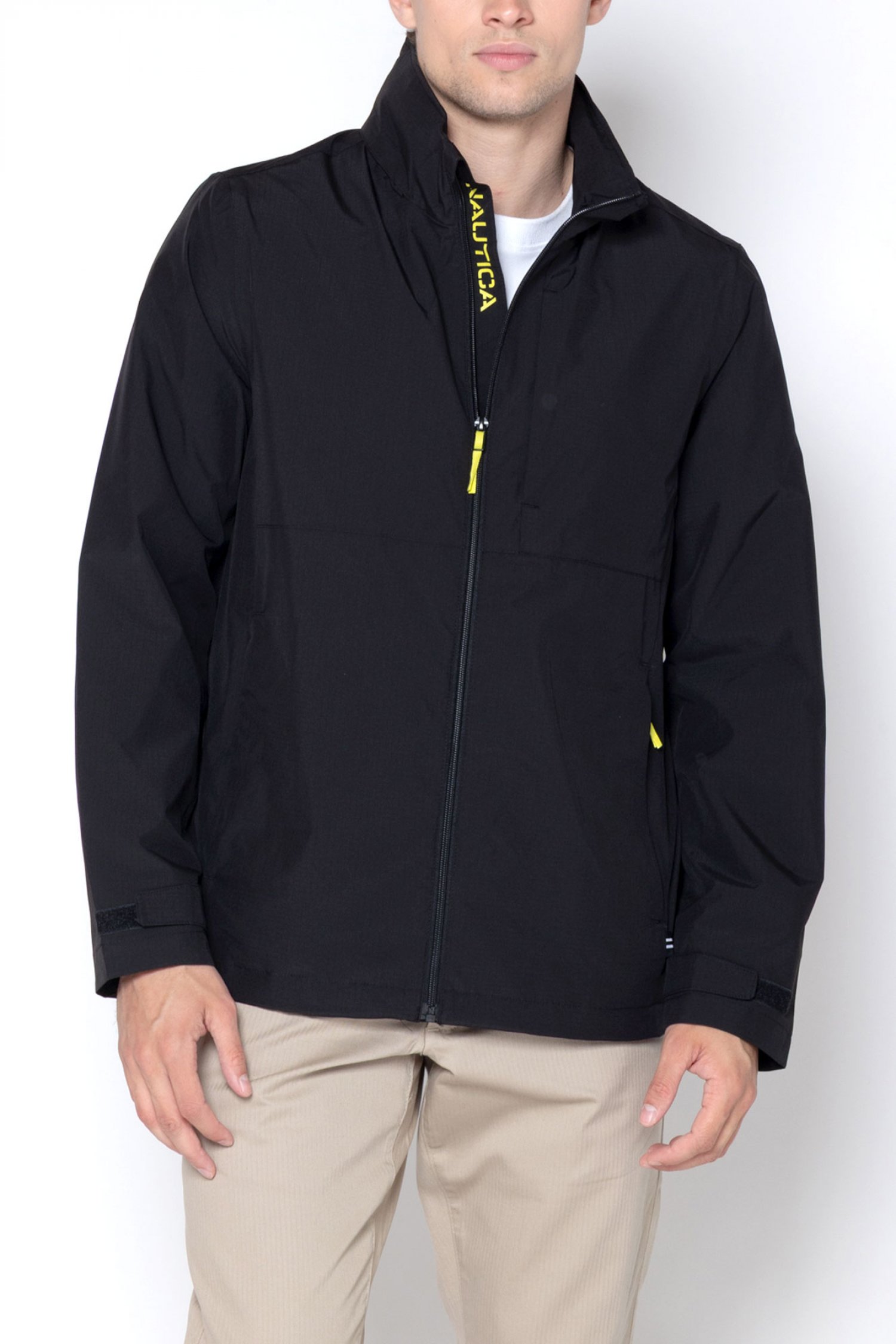 NAUTICA PERFORMANCE ΜΠΟΥΦΑΝ JACKET HOODIE ΜΑΥΡΟ