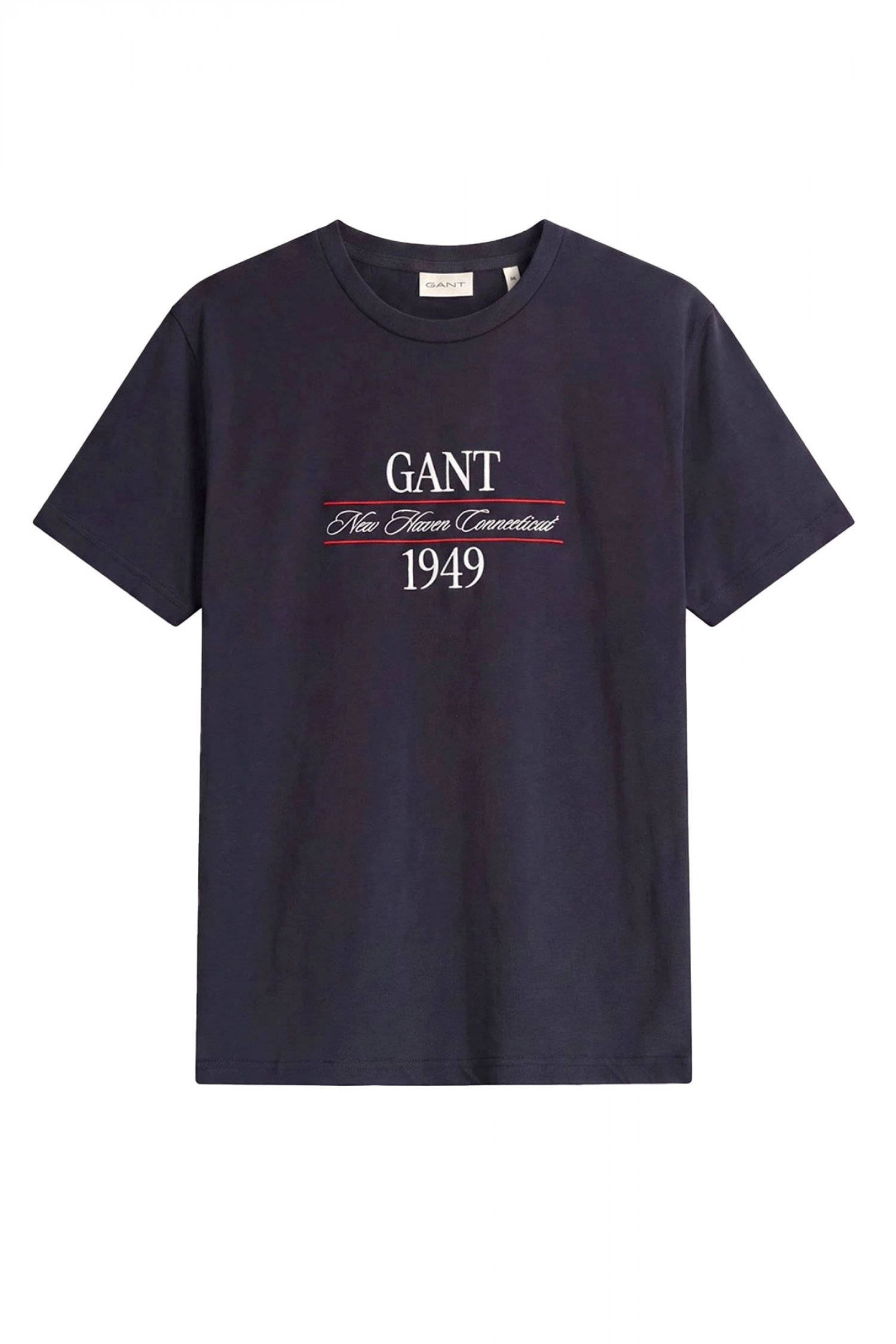 GANT T-SHIRT GRAPHIC LOGO ΜΠΛΕ