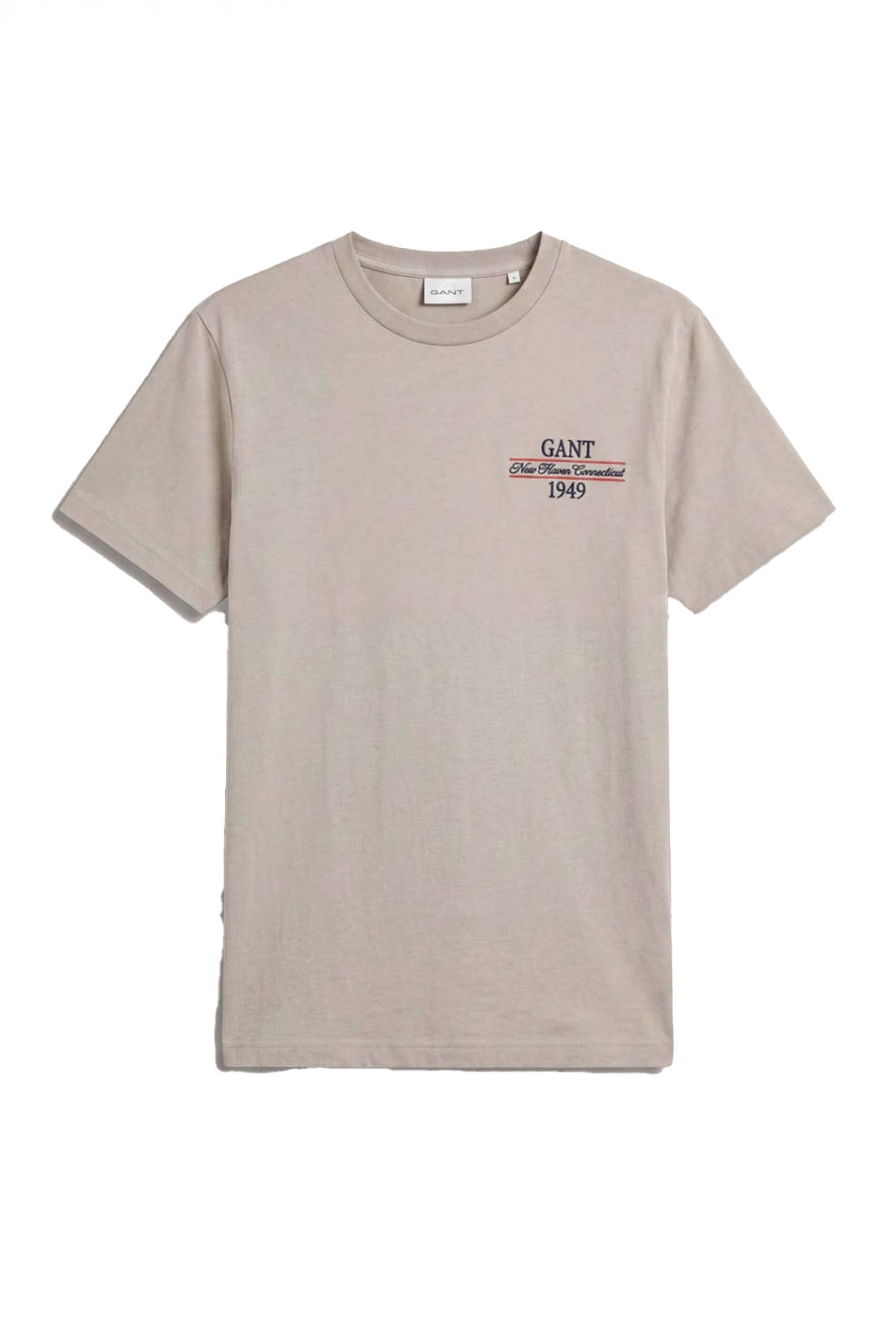 GANT T-SHIRT GRAPHIC LOGO ΜΠΕΖ