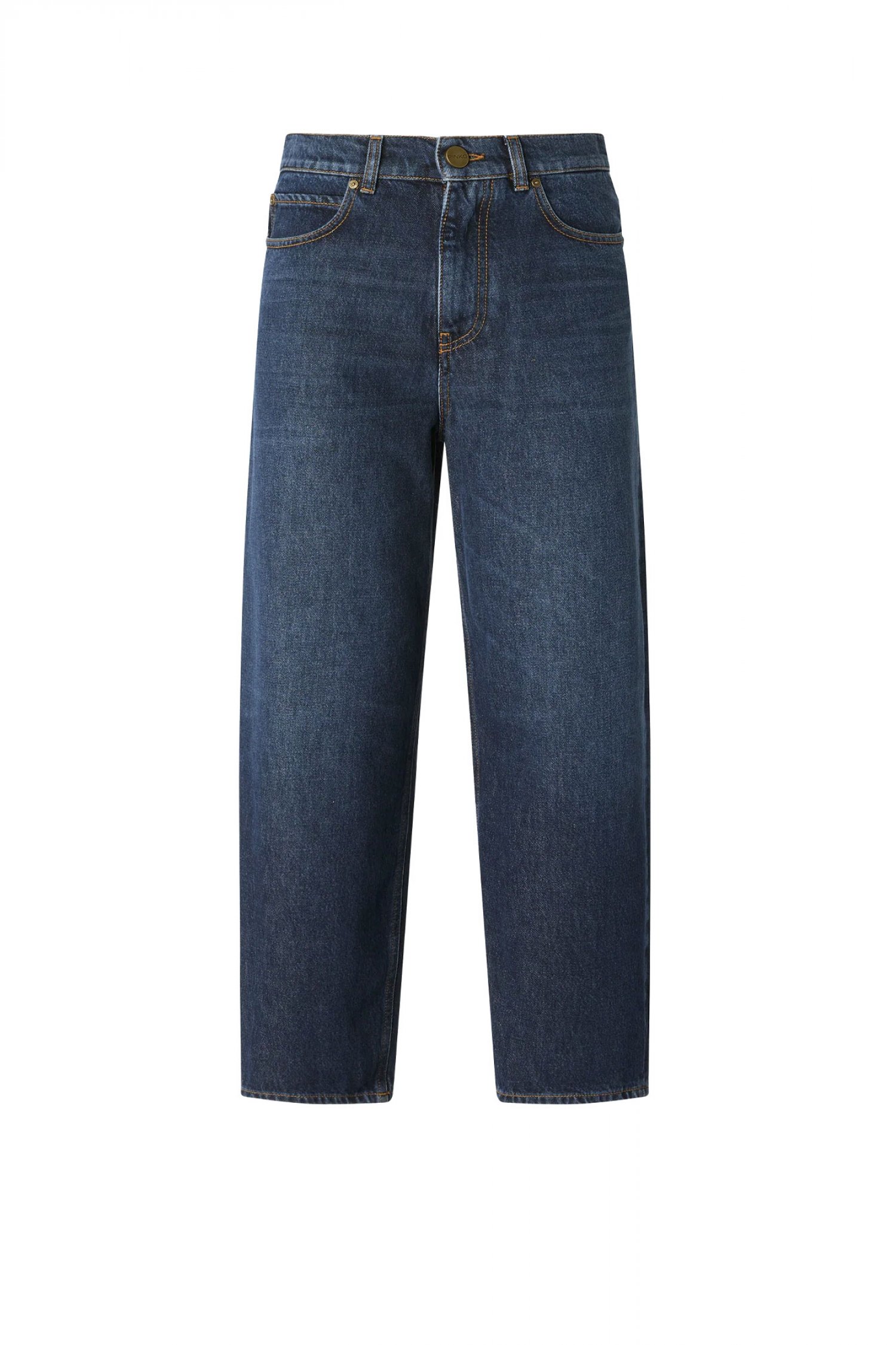 PINKO ΠΑΝΤΕΛΟΝΙ JEANS ESTELLE EGG TROUSERS ΜΠΛΕ