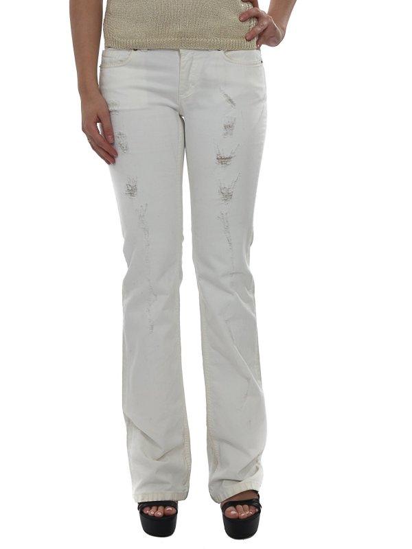 D&G ΠΑΝΤΕΛΟΝΙ JEAN ΣΚΙΣΙΜΑΤΑ ΛΕΥΚΟ