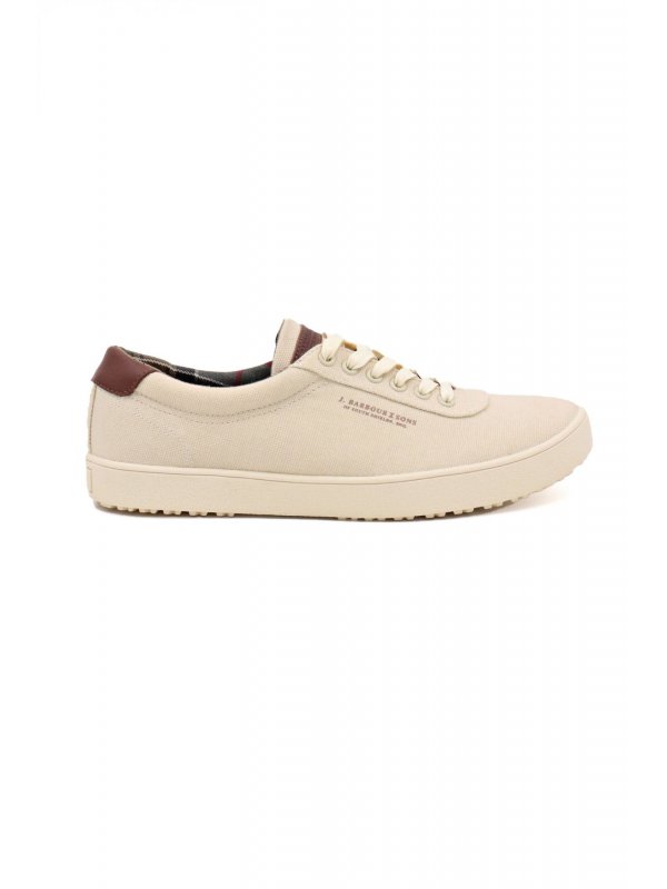 BARBOUR ΠΑΠΟΥΤΣΙΑ SNEAKERS WALLSEND 2 ΕΚΡΟΥ