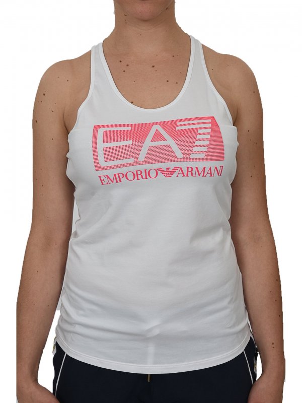 ARMANI 7 TOP LOGO ΛΕΥΚΟ