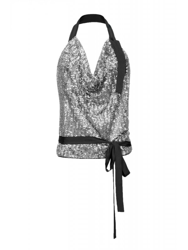 PINKO TOP TUSCA 1 ΠΑΓΙΕΤΕΣ ΔΕΣΙΜΟ ΠΛΑΤΗ ΑΣΗΜΙ