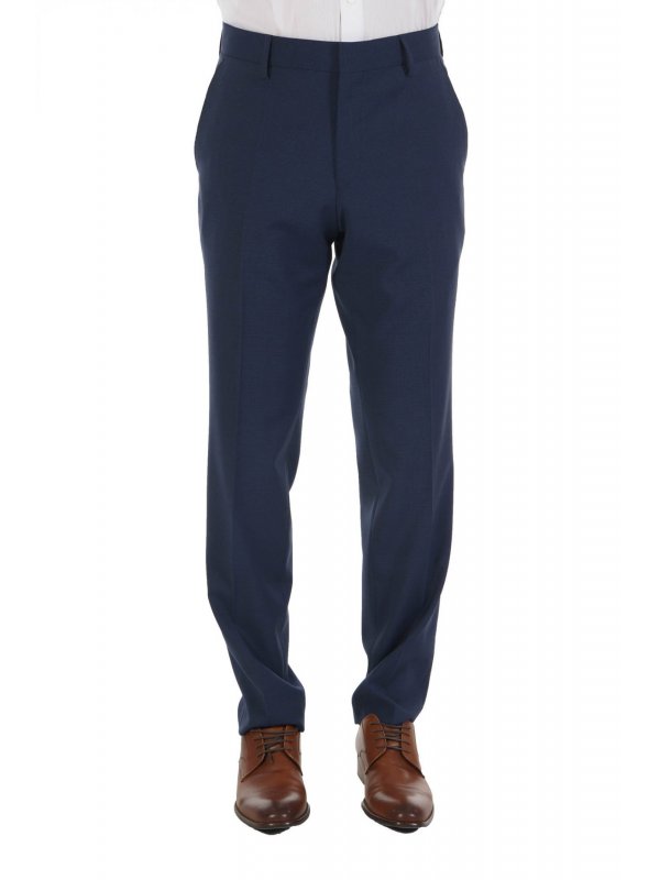 BOSS ΠΑΝΤΕΛΟΝΙ ΚΟΣΤΟΥΜΙΟΥ ΜΙΚΡΟΣΧΕΔΙΟ SLIM FIT H-GENIUS-MM-224 ΜΠΛΕ