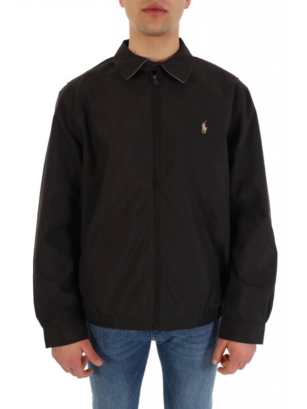 RALPH LAUREN ΜΠΟΥΦΑΝ JACKET ΜΑΥΡΟ