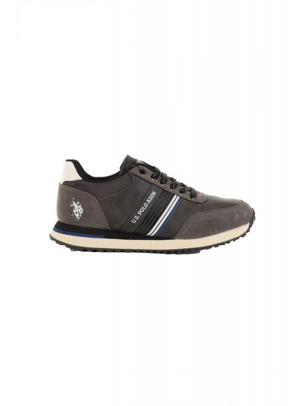 U.S. POLO ASSN ΠΑΠΟΥΤΣΙΑ SNEAKERS XIRIO0001C ΓΚΡΙ