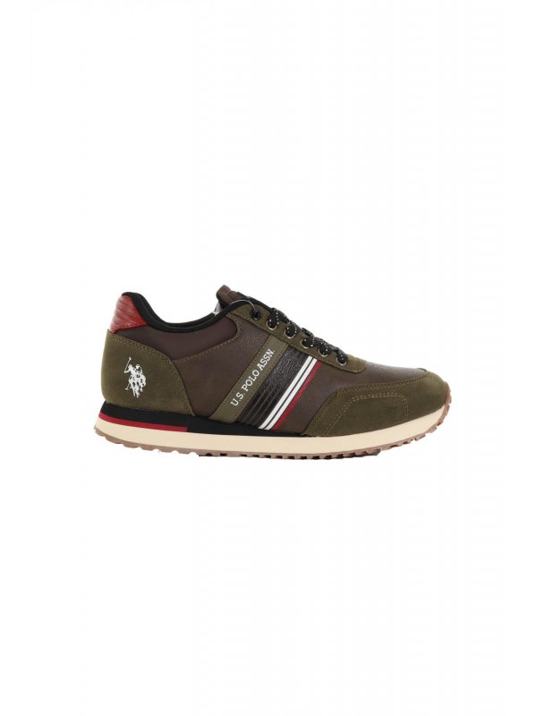 U.S. POLO ASSN ΠΑΠΟΥΤΣΙΑ SNEAKERS XIRIO0001C ΧΑΚΙ