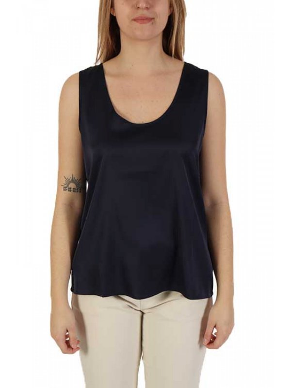 MARELLA EMME TOP WOLF ΣΚΟΥΡΟ ΜΠΛΕ