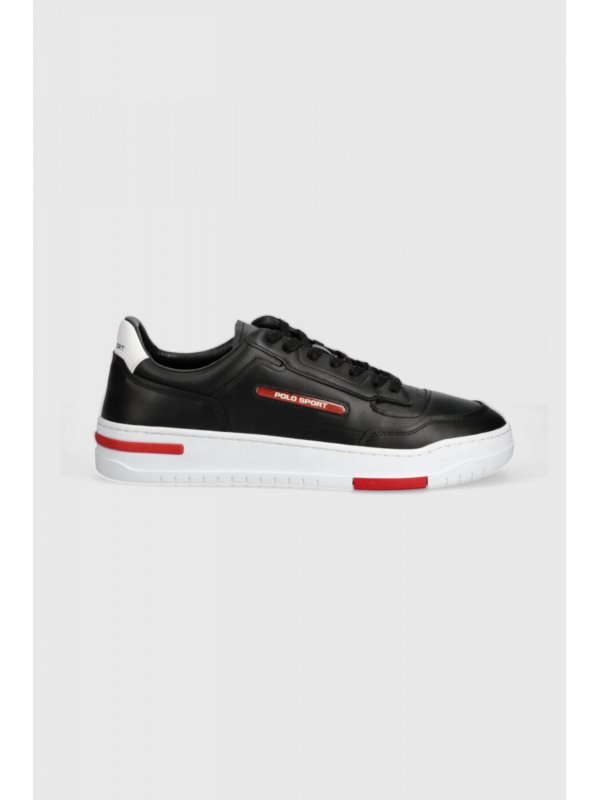RALPH LAUREN ΠΑΠΟΥΤΣΙΑ SNEAKERS PS 300-SKS-LTL ΜΑΥΡΟ