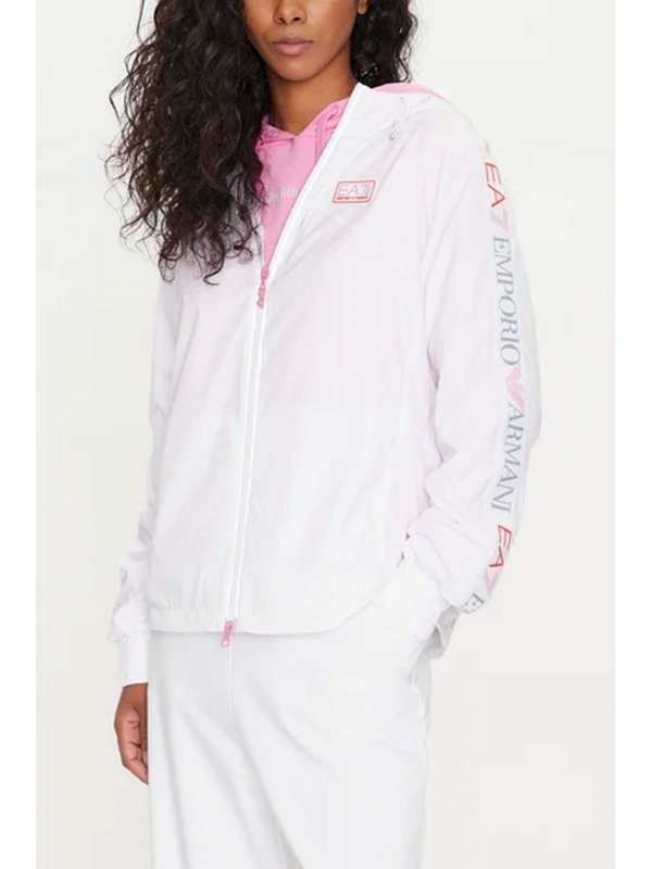 ARMANI 7 ΜΠΟΥΦΑΝ ΜΗ ΑΠΟΣΠΩΜΕΝΗ ΚΟΥΚΟΥΛΑ LOGO ΛΕΥΚΟ