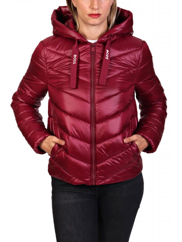 BOSS ΜΠΟΥΦΑΝ ORANGE C_PALATORI ΦΟΥΣΚΩΤΟ ΚΑΠΙΤΟΝΕ ΜΠΟΡΝΤΩ