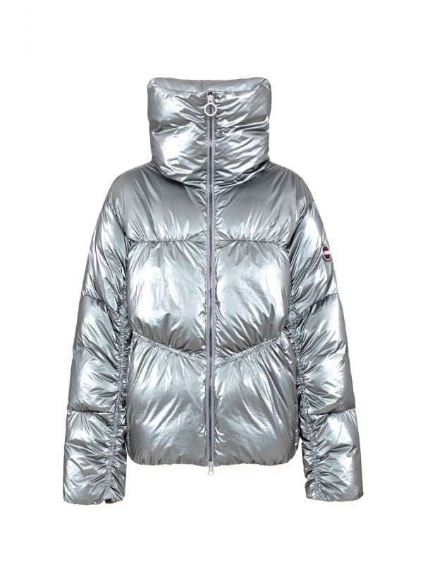 COLMAR ΜΠΟΥΦΑΝ DOWN JACKET ΦΟΥΣΚΩΤΟ ΑΣΗΜΙ ΜΕΤΑΛΛΙΖΕ