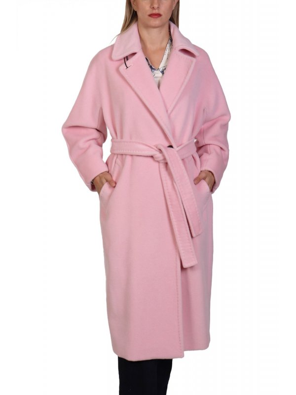 MARELLA ΠΑΛΤΟ DEDE ΜΑΛΛΙΝΟ ΓΙΑΚΑΣ ΖΩΝΗ ΡΟΖ