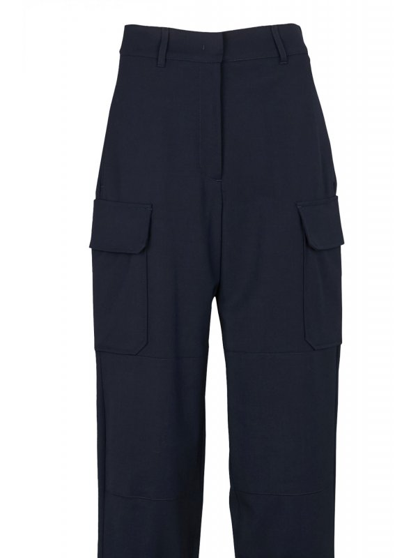 MAX MARA WEEKEND ΠΑΝΤΕΛΟΝΙ CARGO BORIS ΣΚΟΥΡΟ ΜΠΛΕ