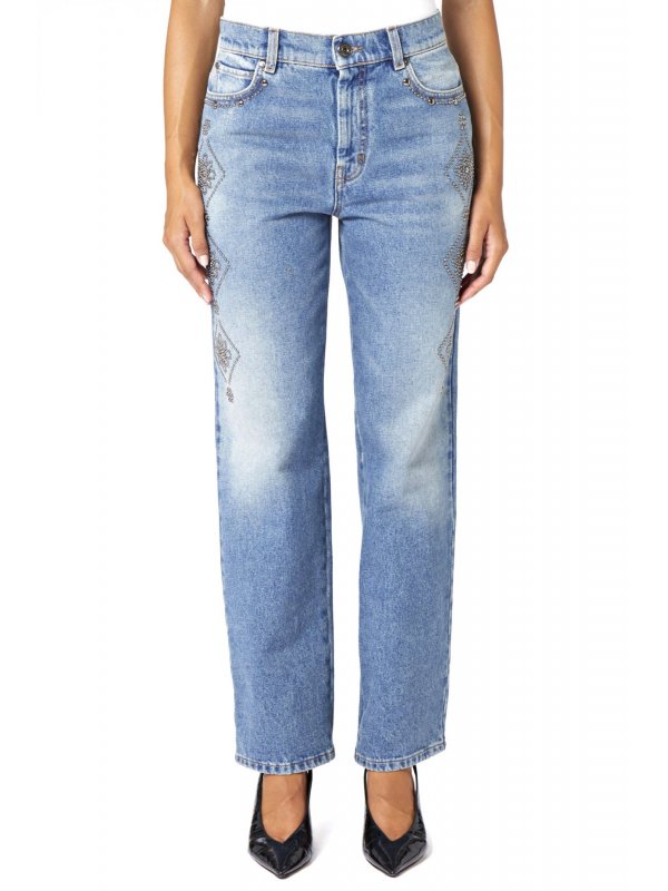 MAX MARA WEEKEND JEANS GATTI ΤΡΟΥΚΣ DENIM ΜΠΛΕ